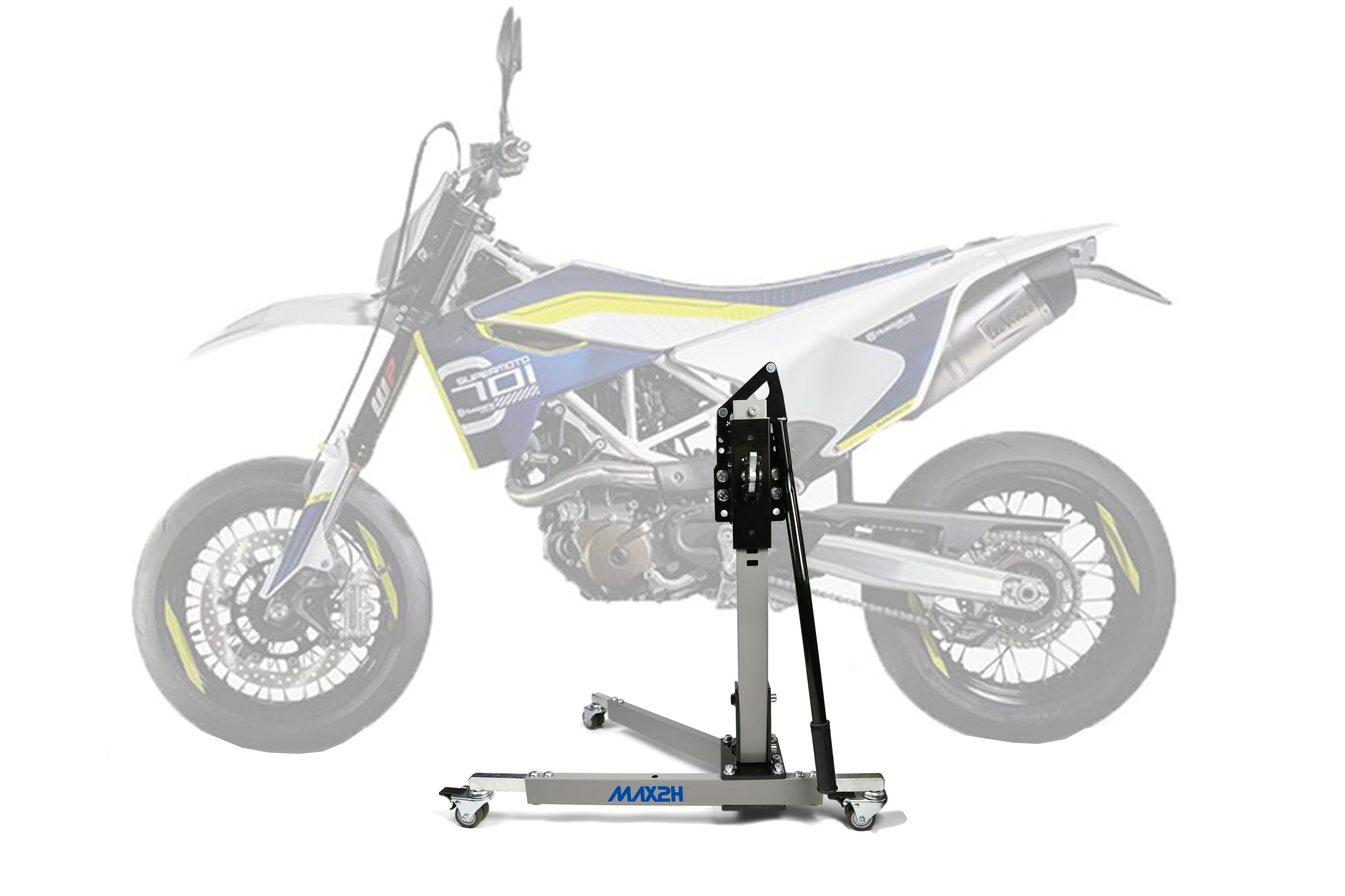 MAX2H Zentralständer EVOLIFT für HUSQVARNA 701 SUPERMOTO (2015 - 2016) - grau
