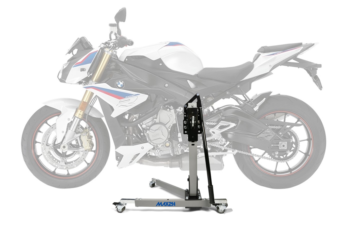 MAX2H Zentralständer EVOLIFT für BMW S 1000 R (EURO 4) (2017 - 2020) - grau