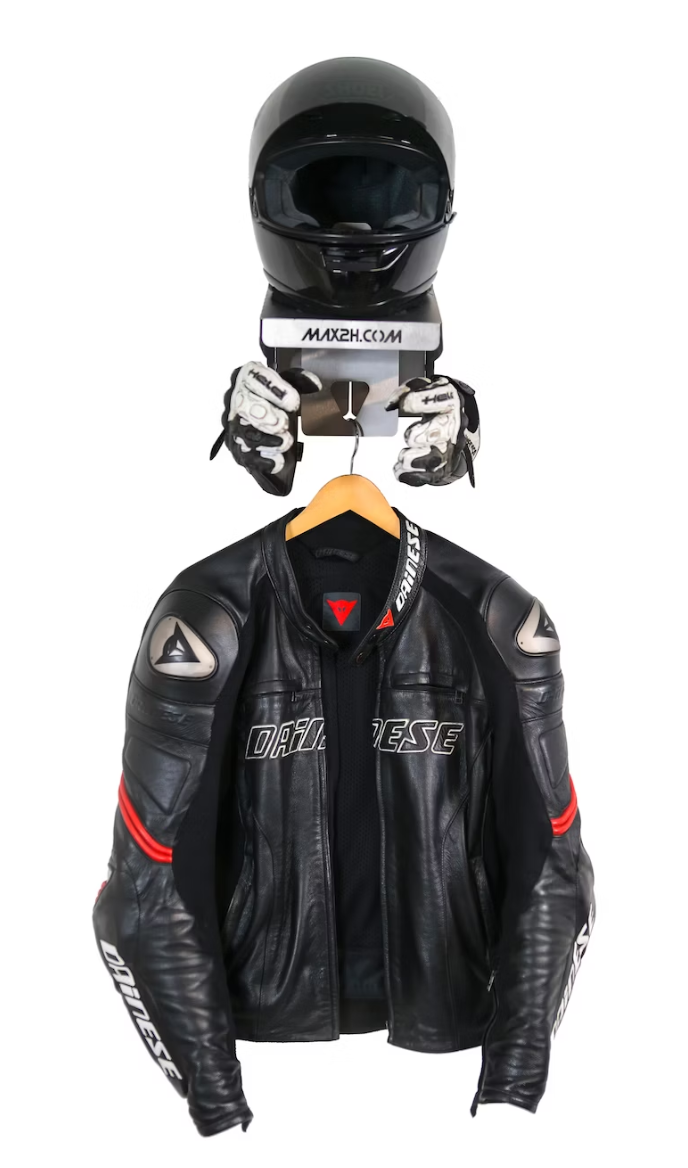 MAX2H Motorradgarderobe / Helmhalter EVOSPACE