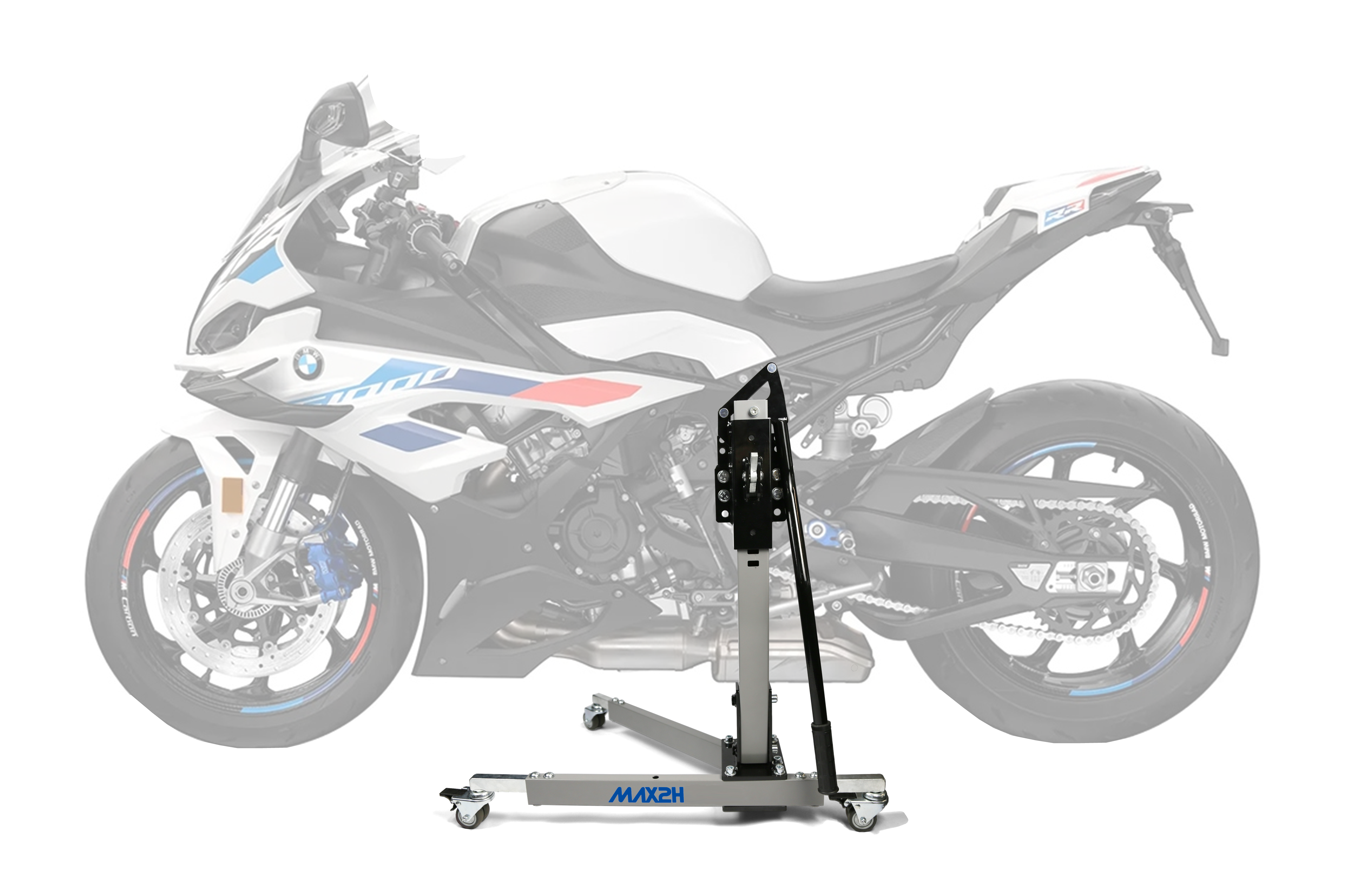 MAX2H Zentralständer EVOLIFT für BMW S 1000 RR (EURO 5) (2023 -) - grau