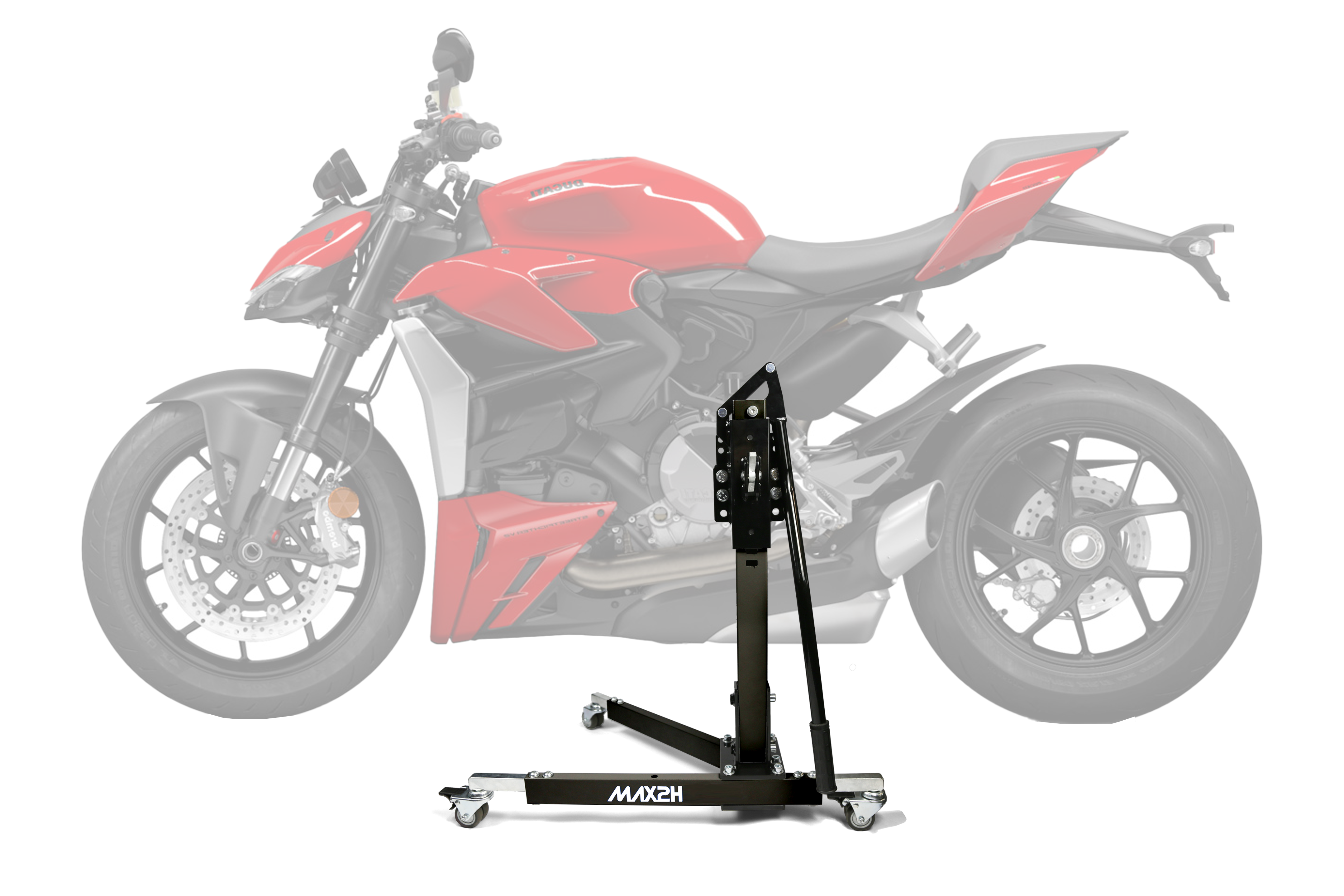 MAX2H Zentralständer EVOLIFT für DUCATI STREETFIGHTER V2 (2022 -) - schwarz