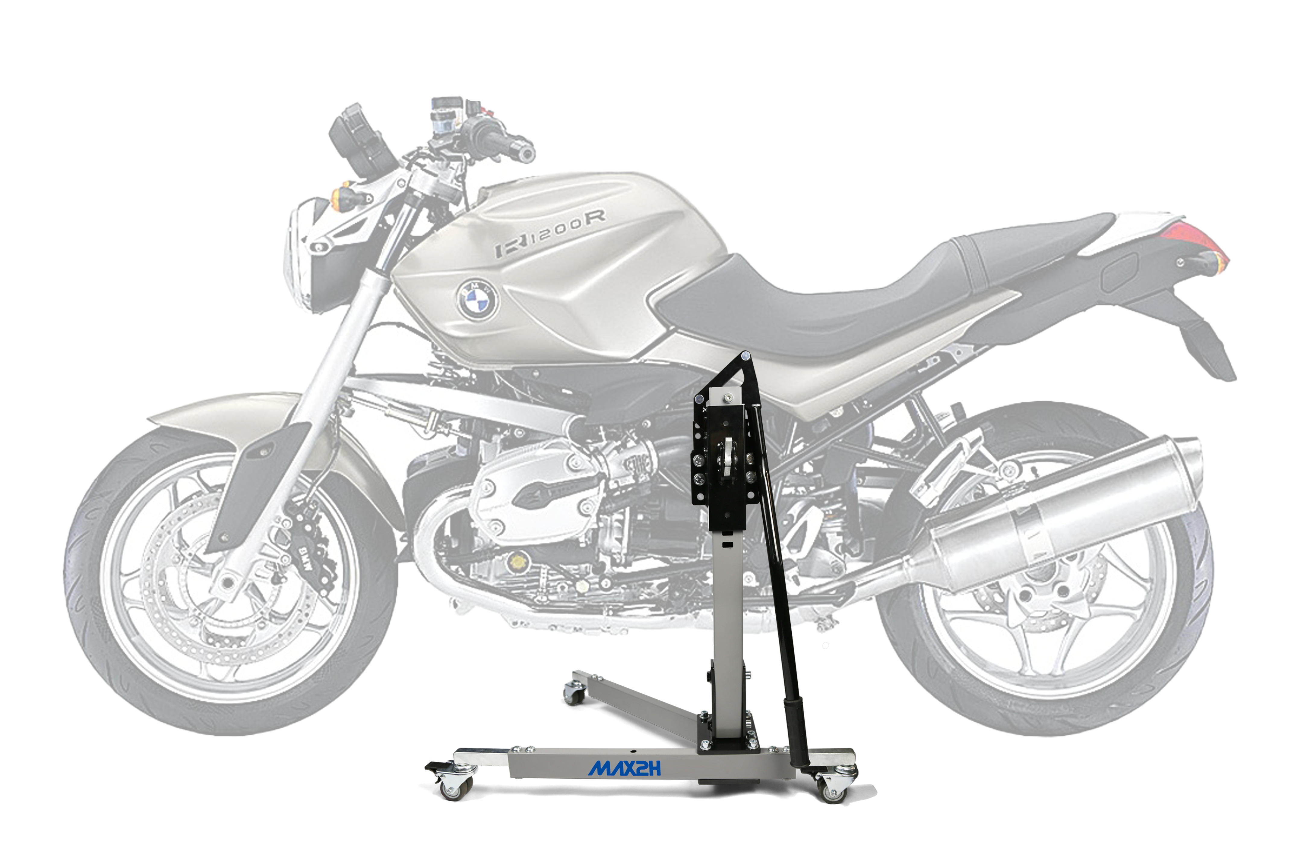 MAX2H Zentralständer EVOLIFT für BMW R 1200 R (2006 - 2010) - grau
