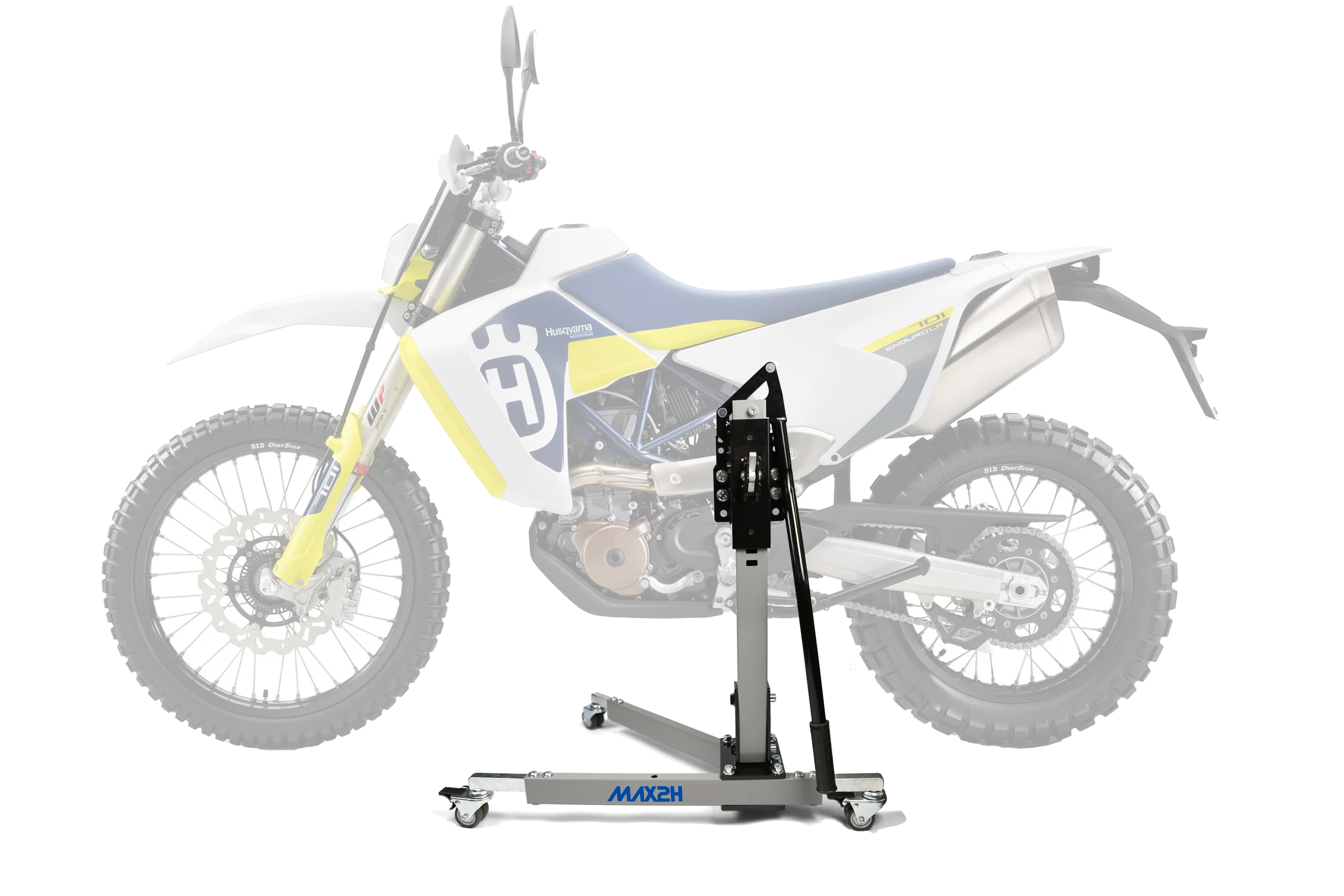 MAX2H Zentralständer EVOLIFT für HUSQVARNA 701 ENDURO (EURO 5) (2021 - ) - grau