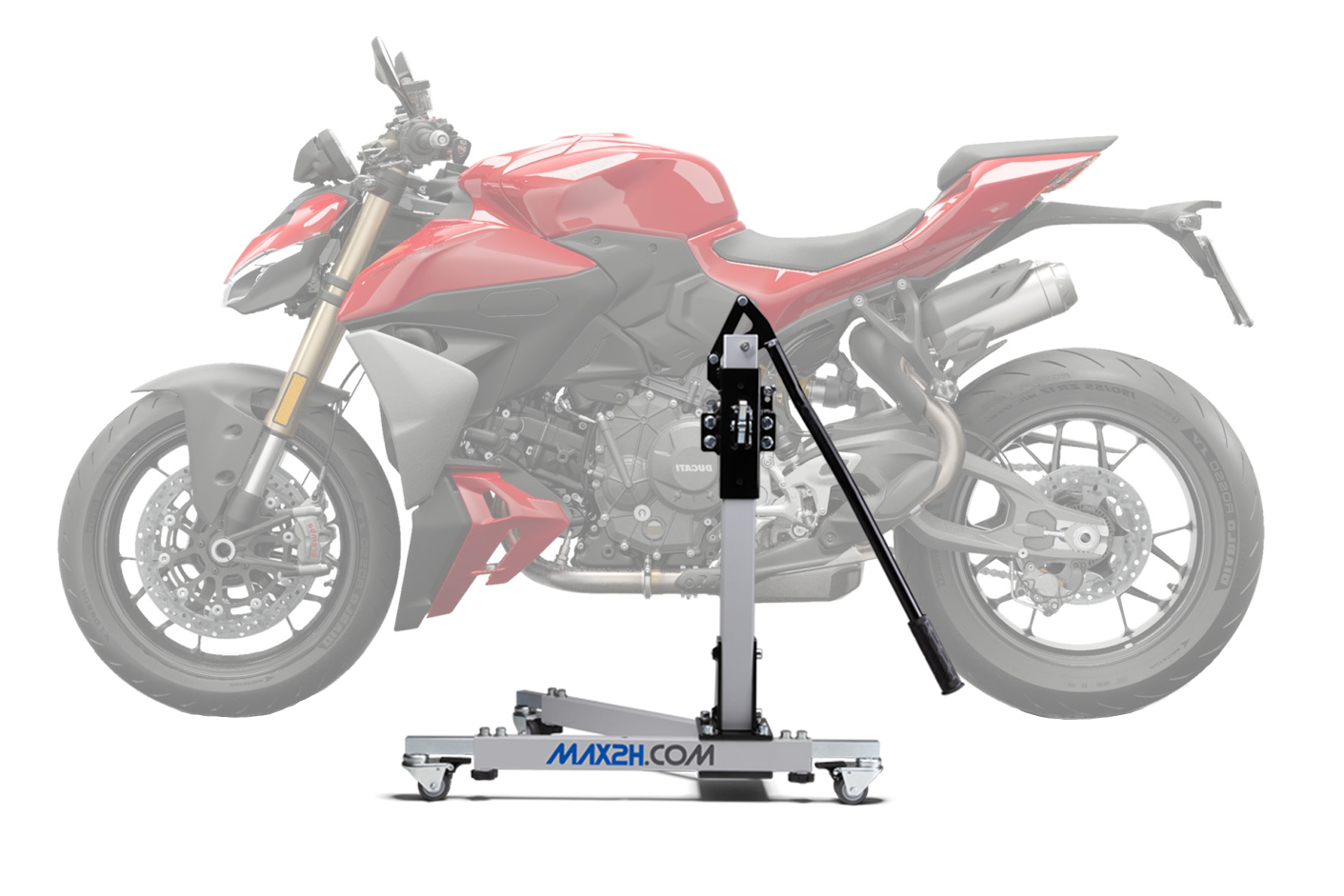 MAX2H Zentralständer EVOLIFT für DUCATI STREETFIGHTER V2 (2022 -) - grau