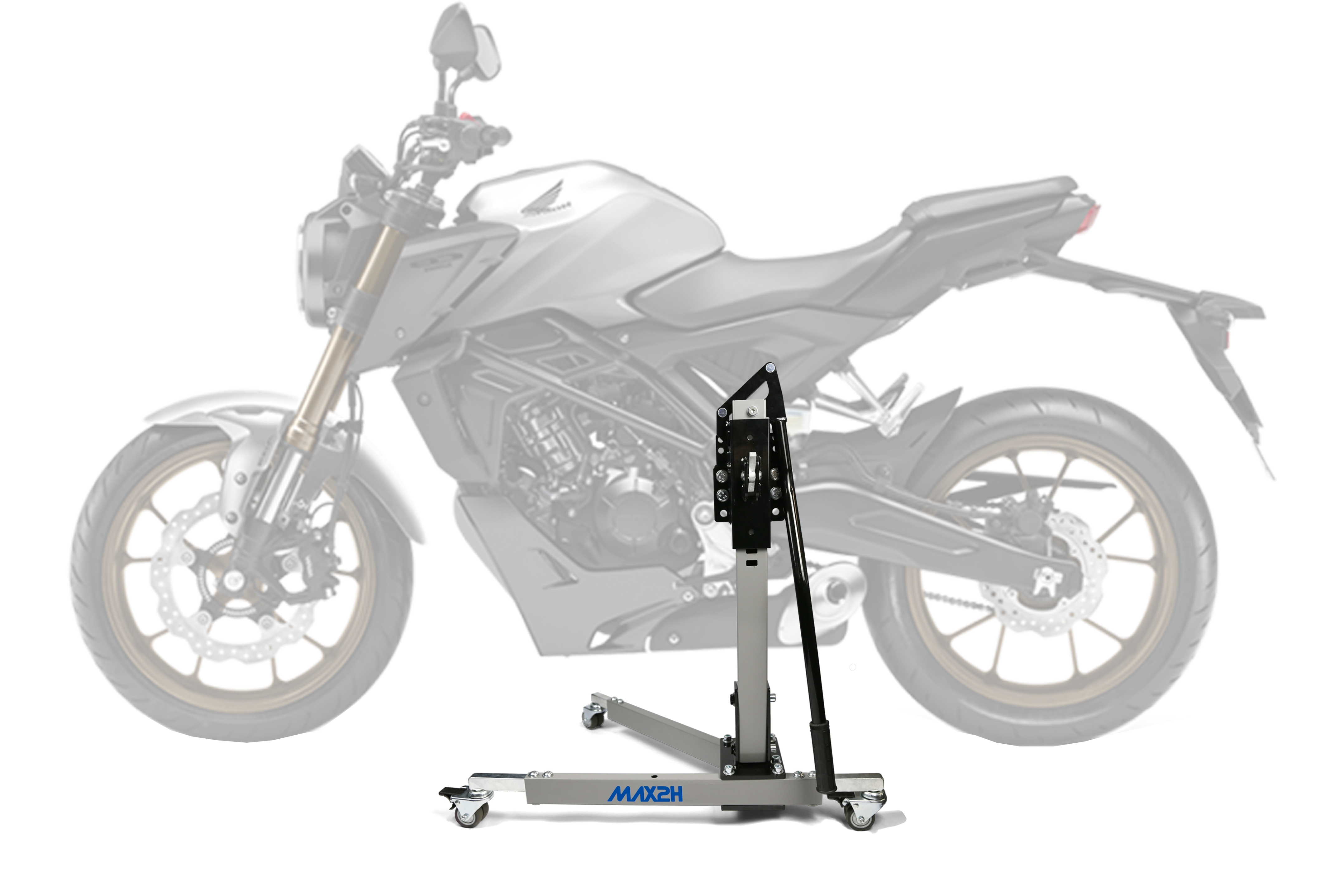 MAX2H Zentralständer EVOLIFT für HONDA CB 125 R NEO SPORTS CAFÉ (2018-2020) - grau