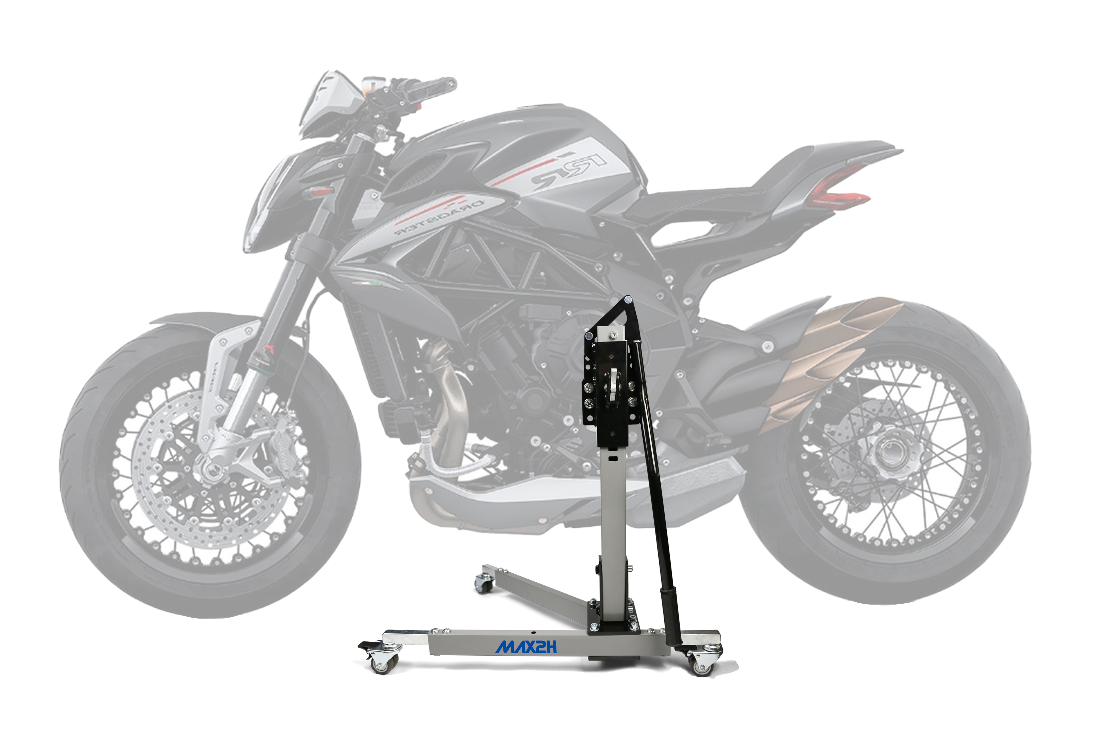 MAX2H Zentralständer EVOLIFT für MV Agusta DRAGSTER 800 RR/RR SCS/RC SCS (2023 - ) - grau