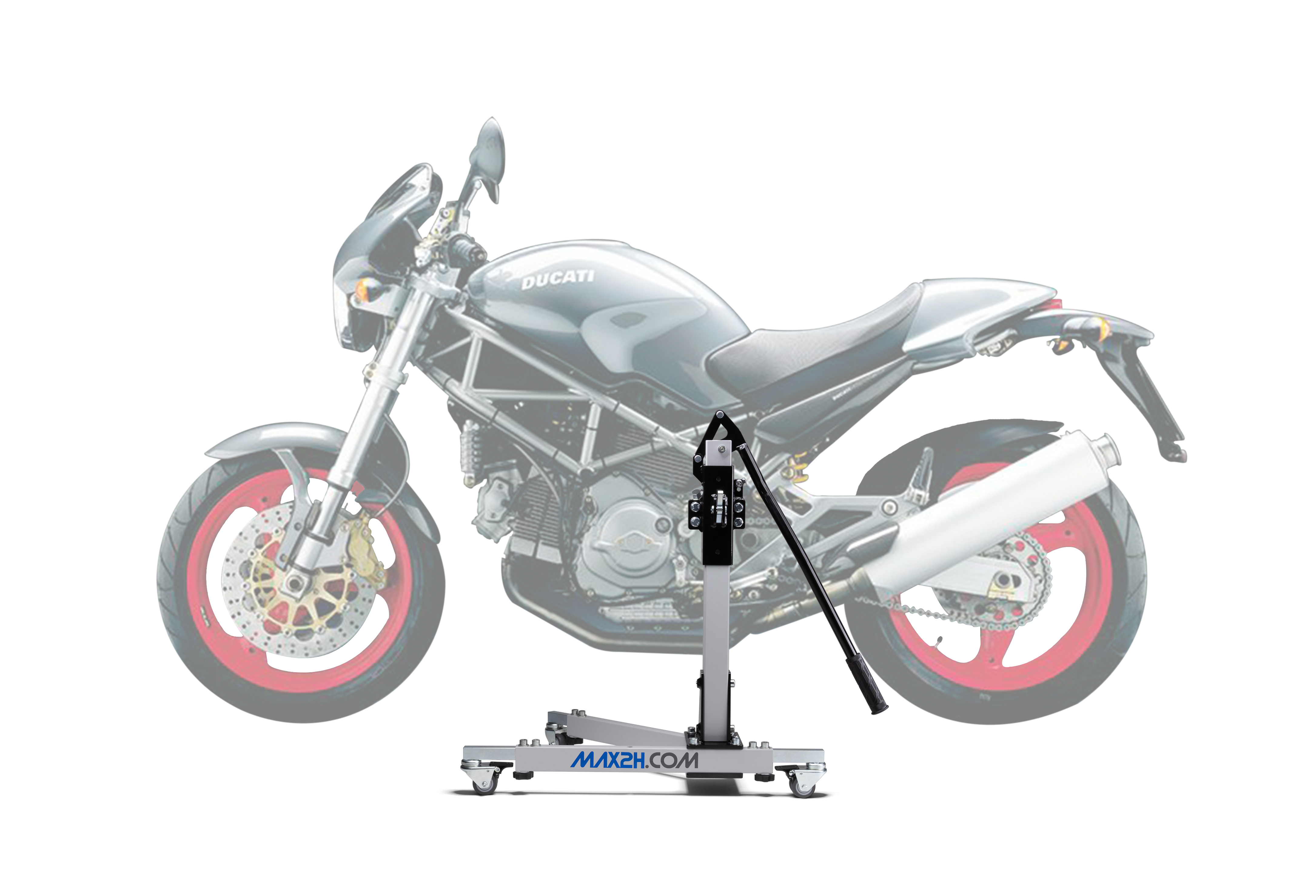 MAX2H Zentralständer EVOLIFT für Ducati Monster S2R 1000 06-08