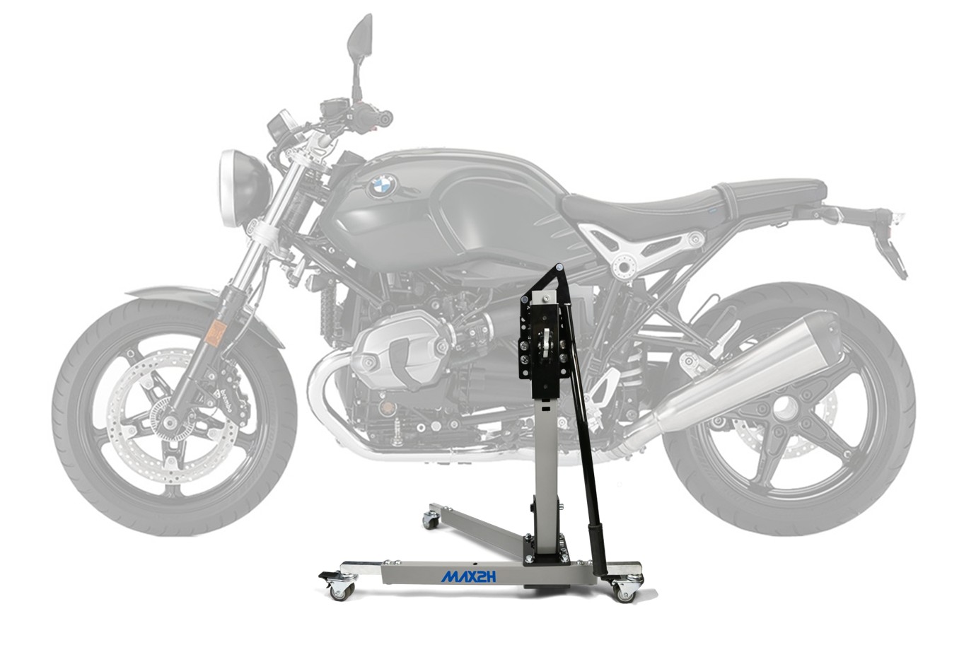MAX2H® Zentralständer für BMW R NINET PURE (EURO 4) (2017 - 2020) - grau
