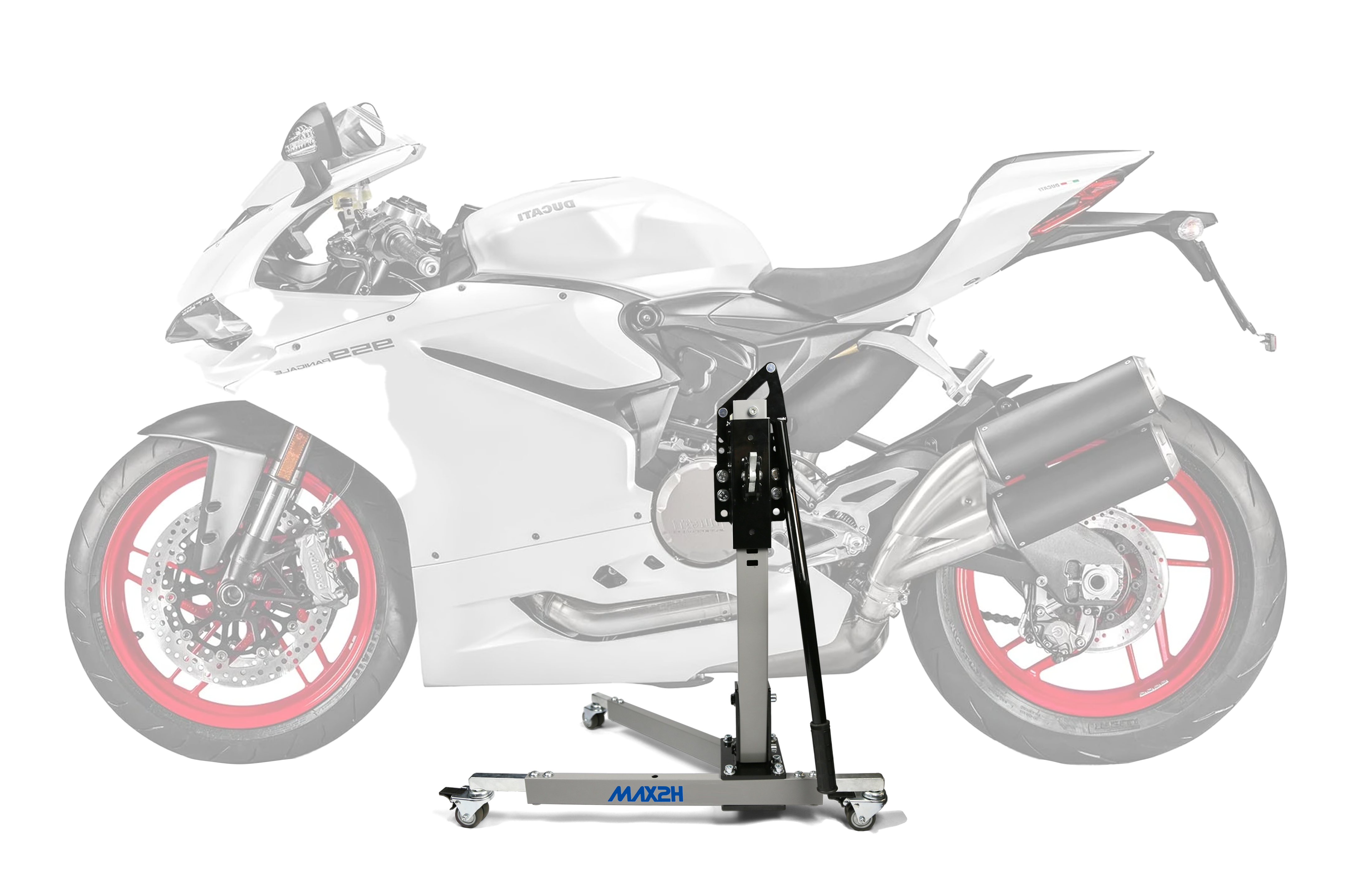 MAX2H Zentralständer EVOLIFT für DUCATI PANIGALE 959 (EURO 4) (2016 - 2019) - grau