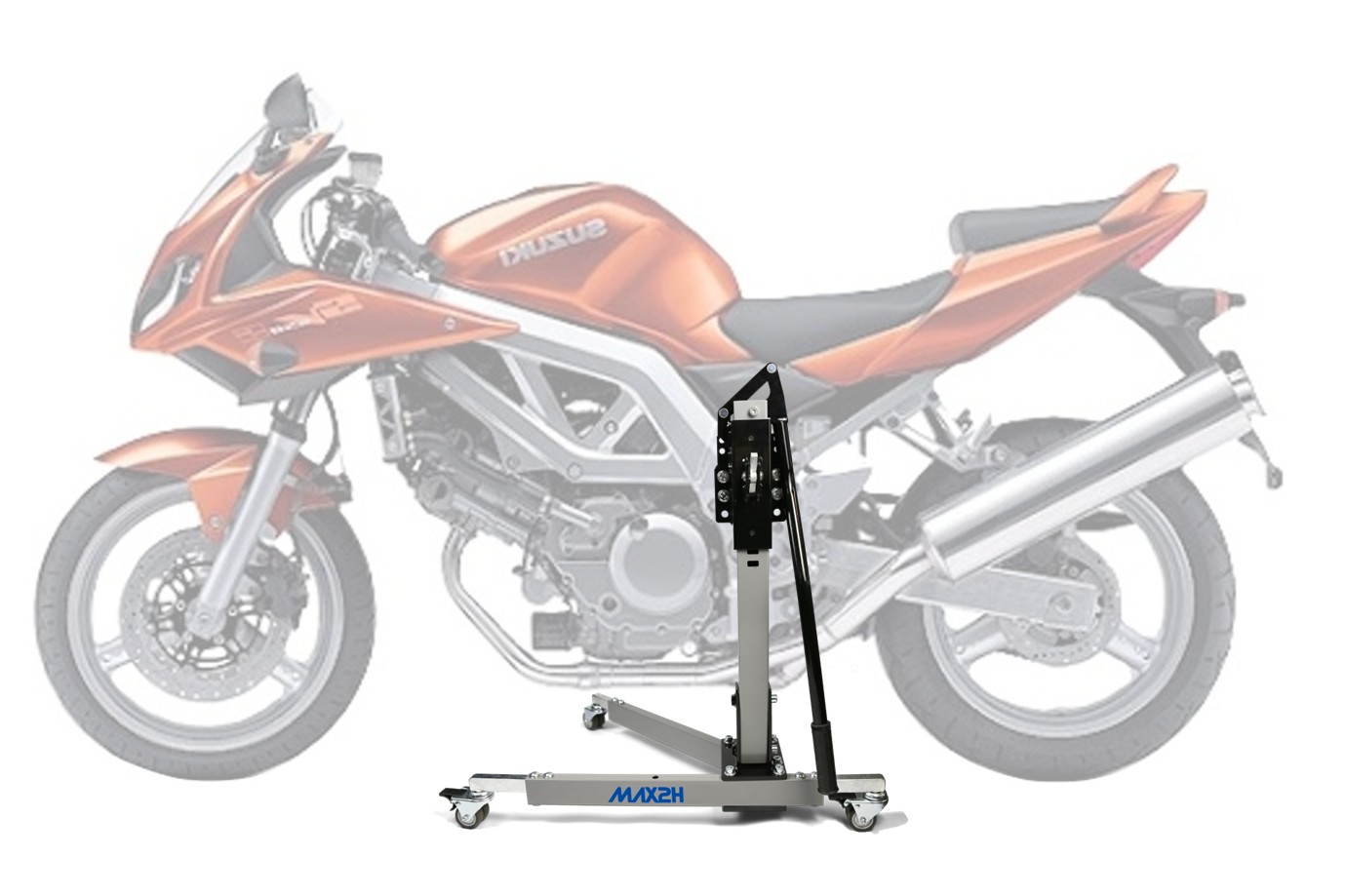 MAX2H® Zentralständer für SUZUKI SV 650 N/S (2003 - 2006) - grau