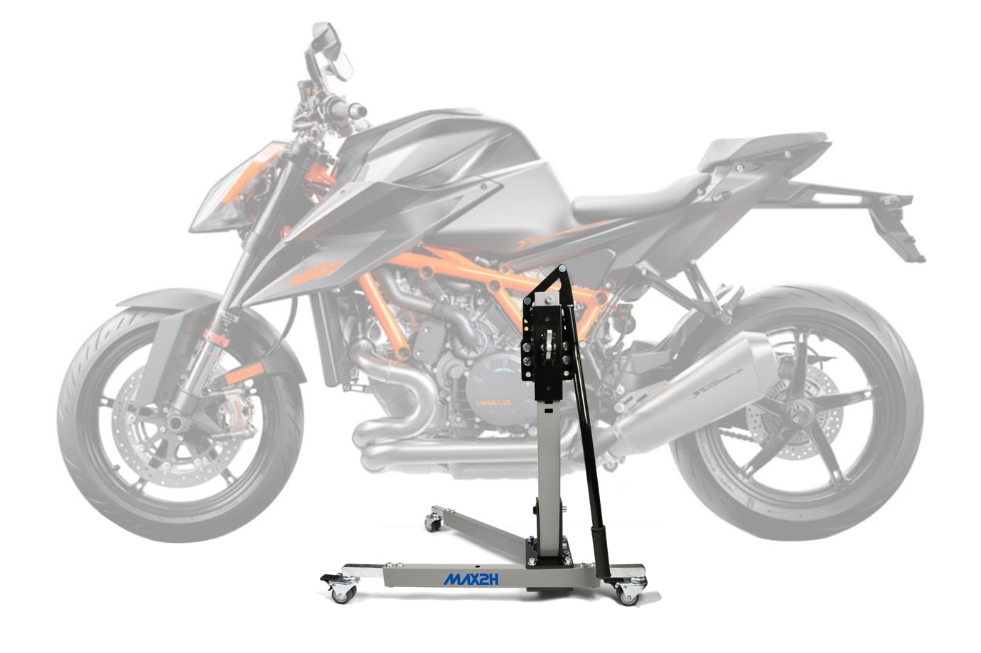 MAX2H Zentralständer EVOLIFT für KTM 1290 SUPER DUKE R (EURO 4/5) (2020 - 2021) - grau