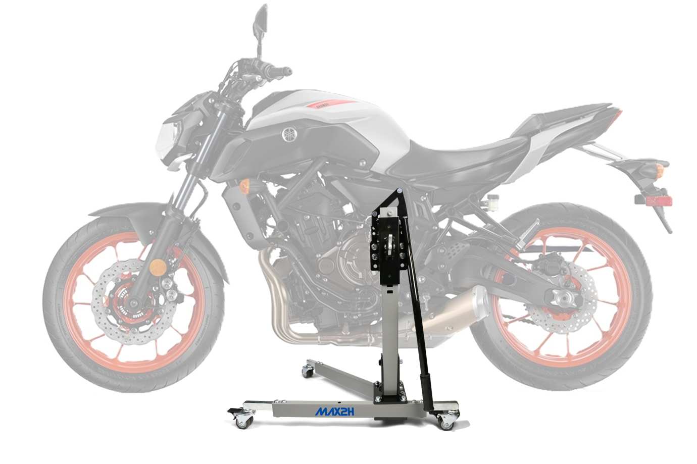 MAX2H® Zentralständer für YAMAHA MT-07 (EURO 5) (2021 - 2022) - grau
