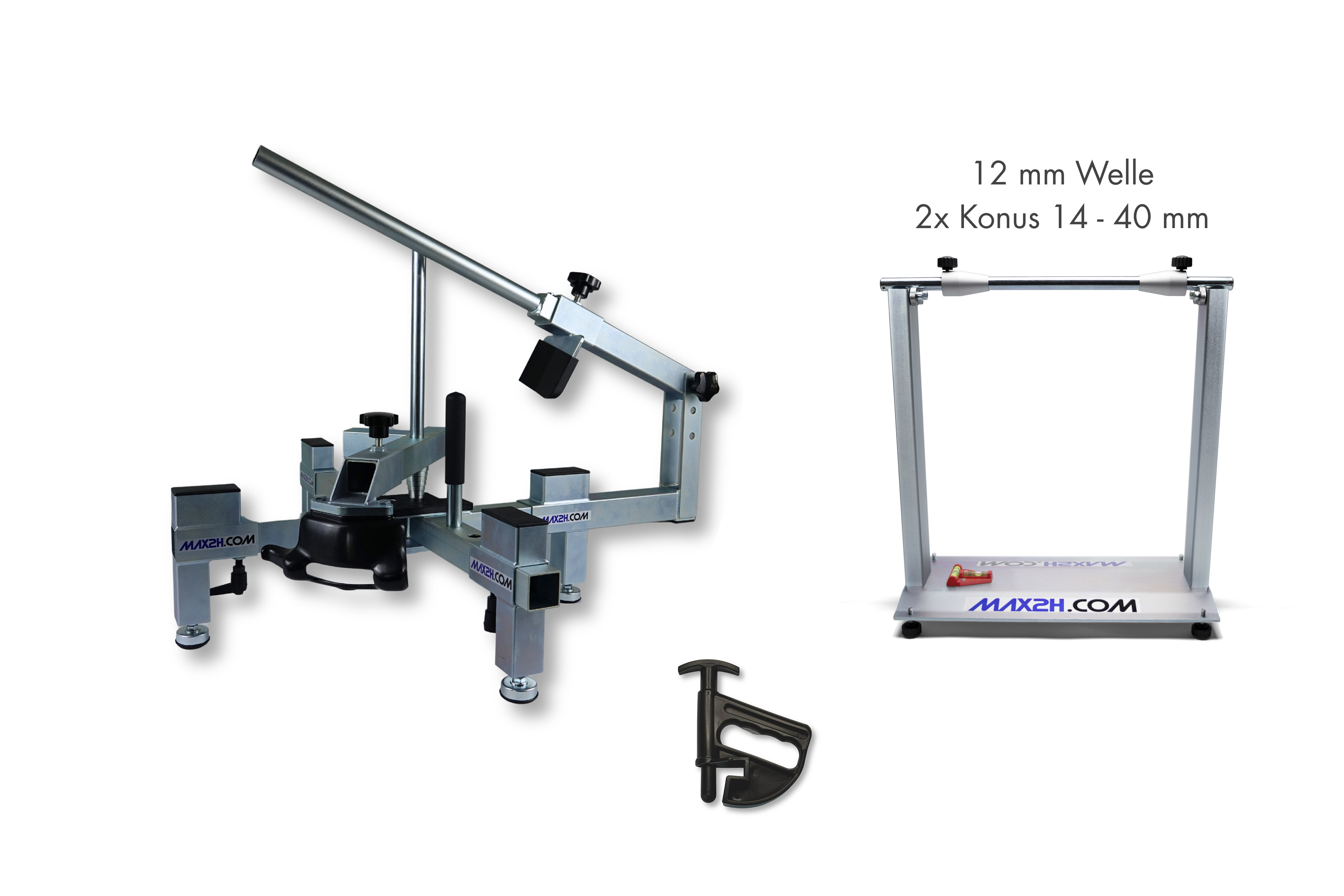 MAX2H® Reifenmontiergerät MG-2 Plus mit Wuchtbock Plus