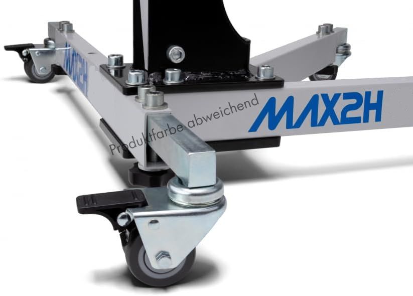 MAX2H® Zentralständer mit Rollen - blau MAX2H® Zentralständer mit Rollen - blau