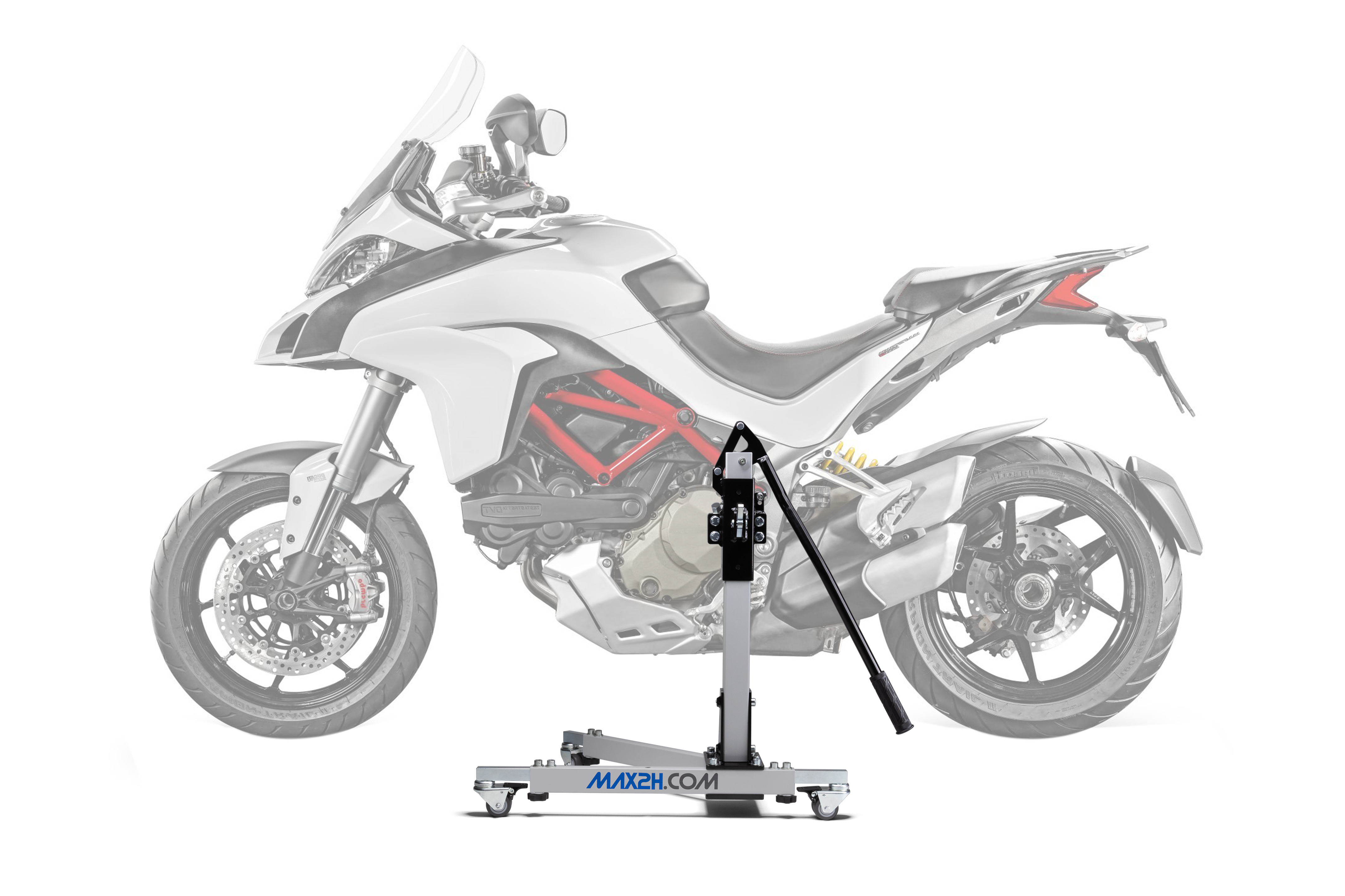 MAX2H Zentralständer EVOLIFT für Ducati Multistrada 1200 10-17