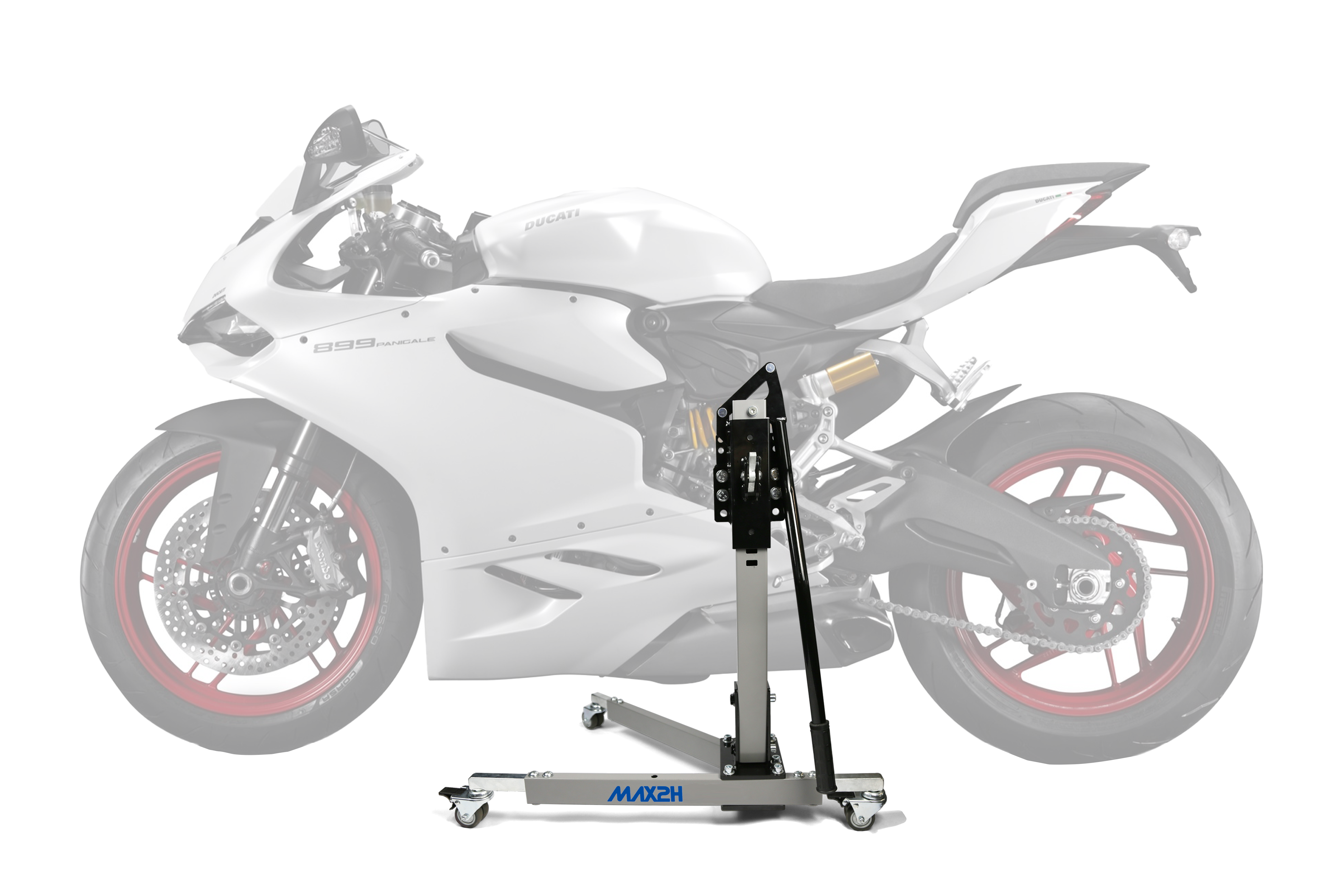 MAX2H Zentralständer EVOLIFT für DUCATI PANIGALE 899 (2014 - 2015) - grau