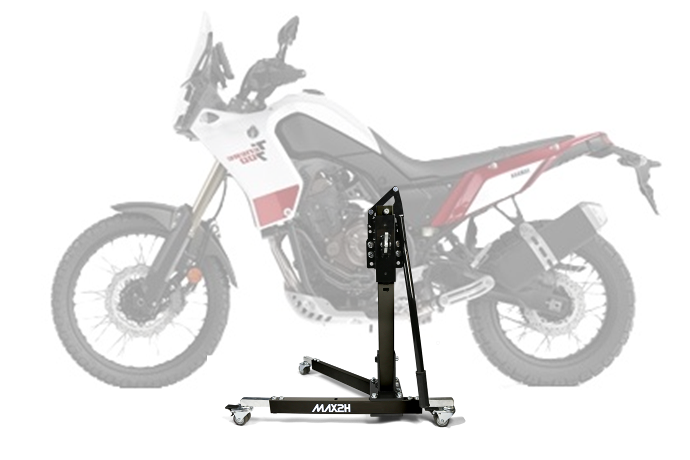 MAX2H® Zentralständer für YAMAHA TENERE 700 (TÉNÉRÉ) (2019 - 2020) - schwarz