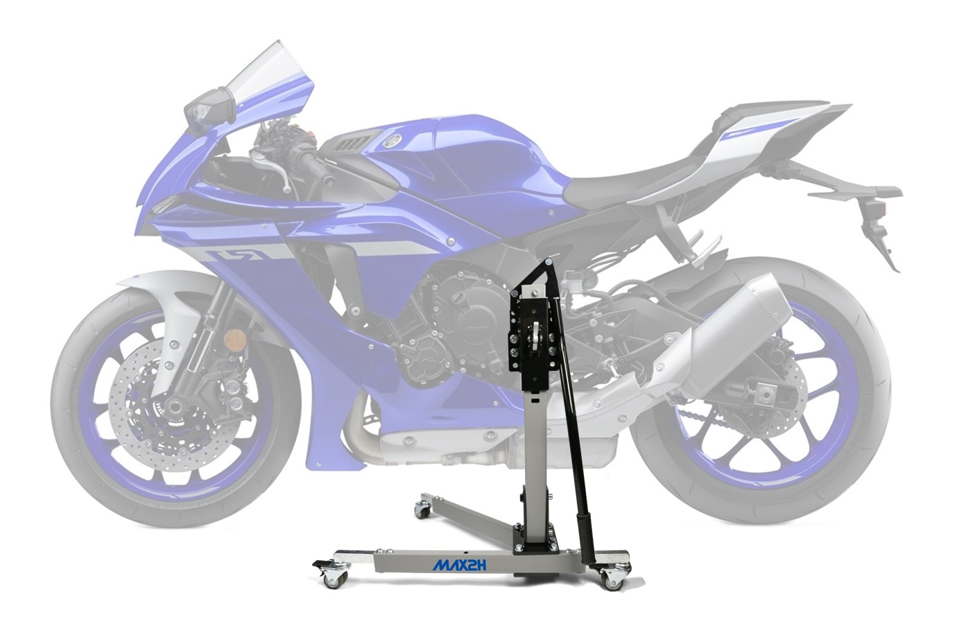 MAX2H® Zentralständer für YAMAHA YZF-R1 (EURO 5) (2020 - ) - grau