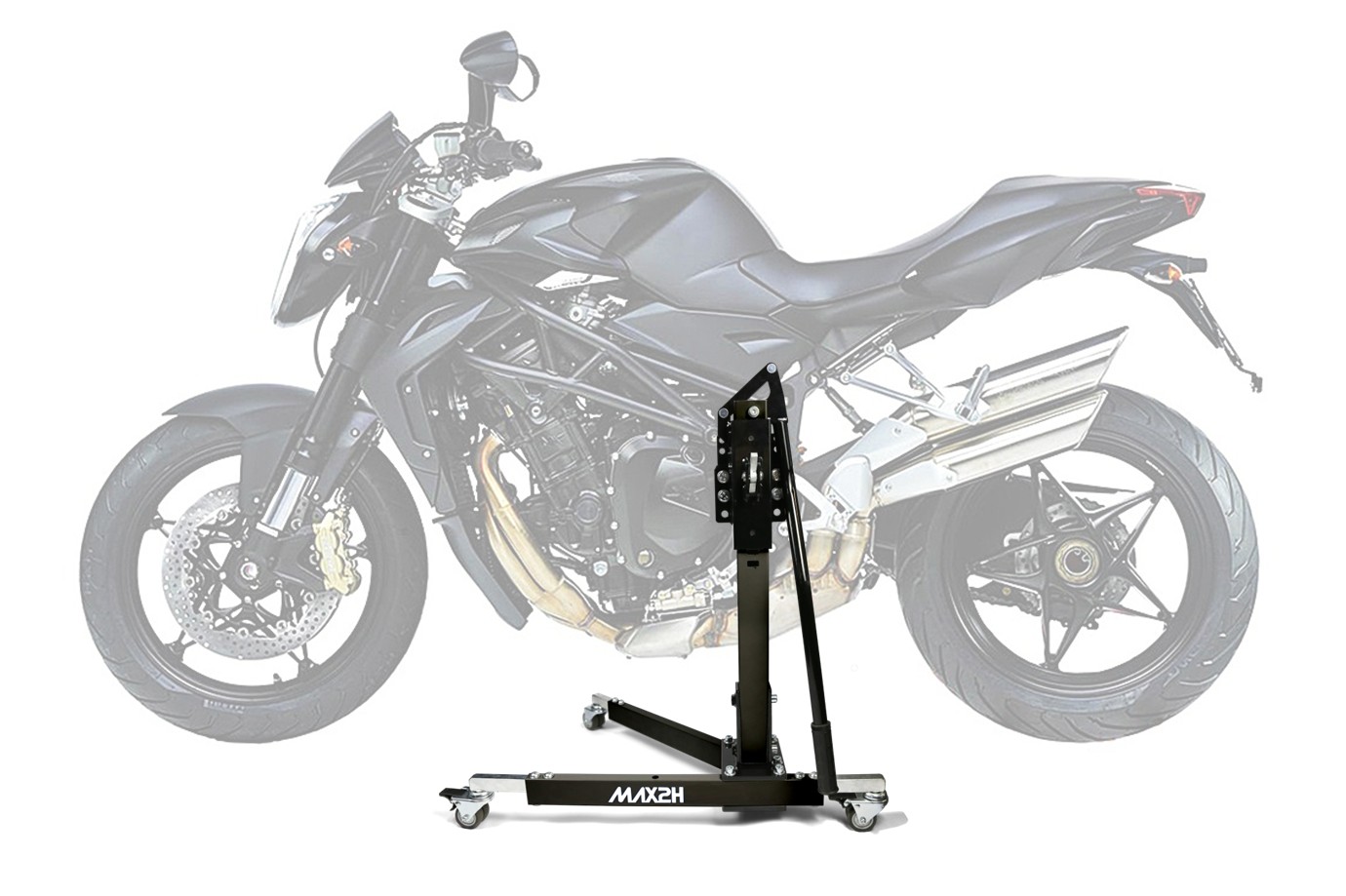 MAX2H® Zentralständer für MV Agusta BRUTALE 920 (2011 - 2012) - schwarz