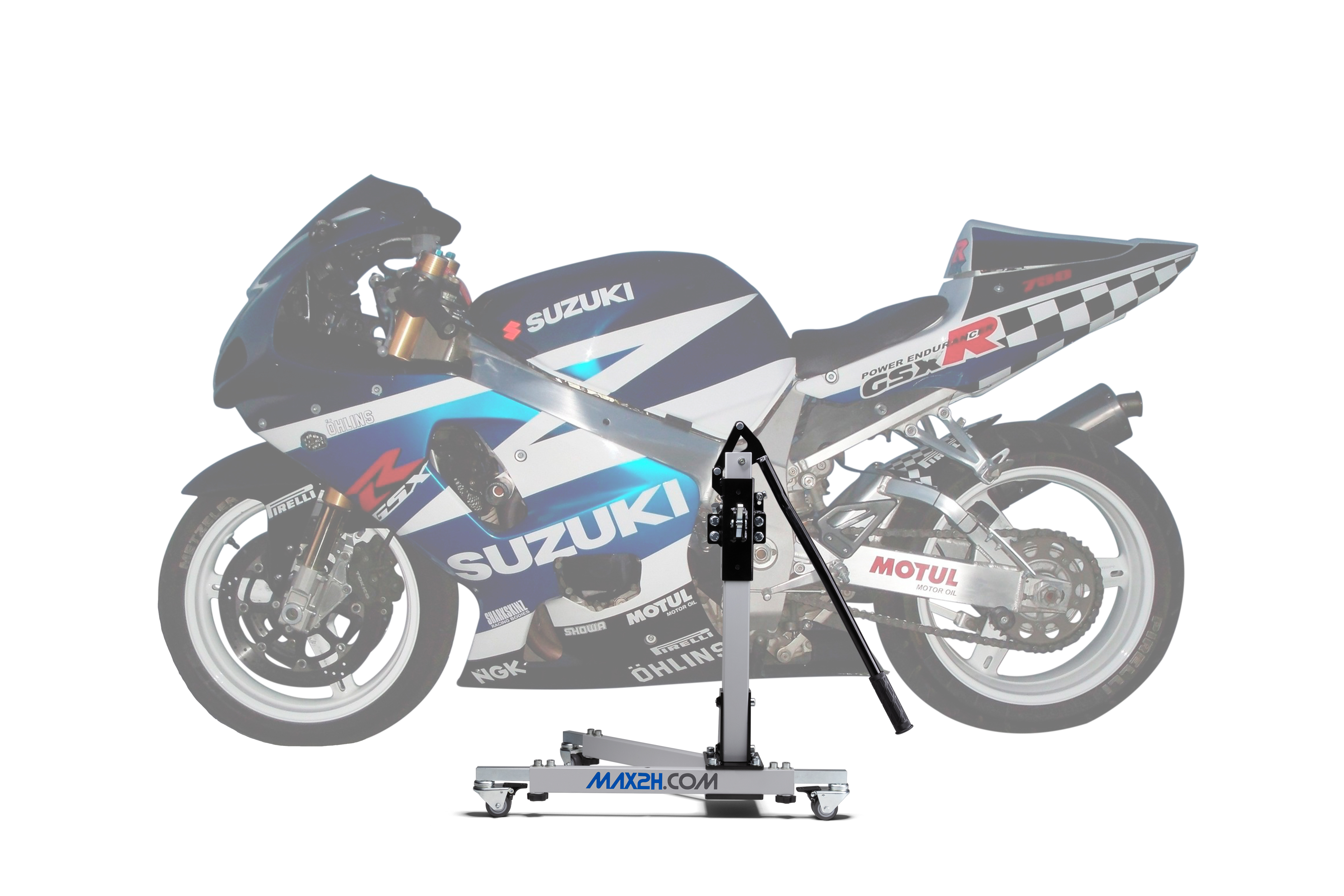 MAX2H Zentralständer EVOLIFT für Suzuki GSX-R 750 00-03