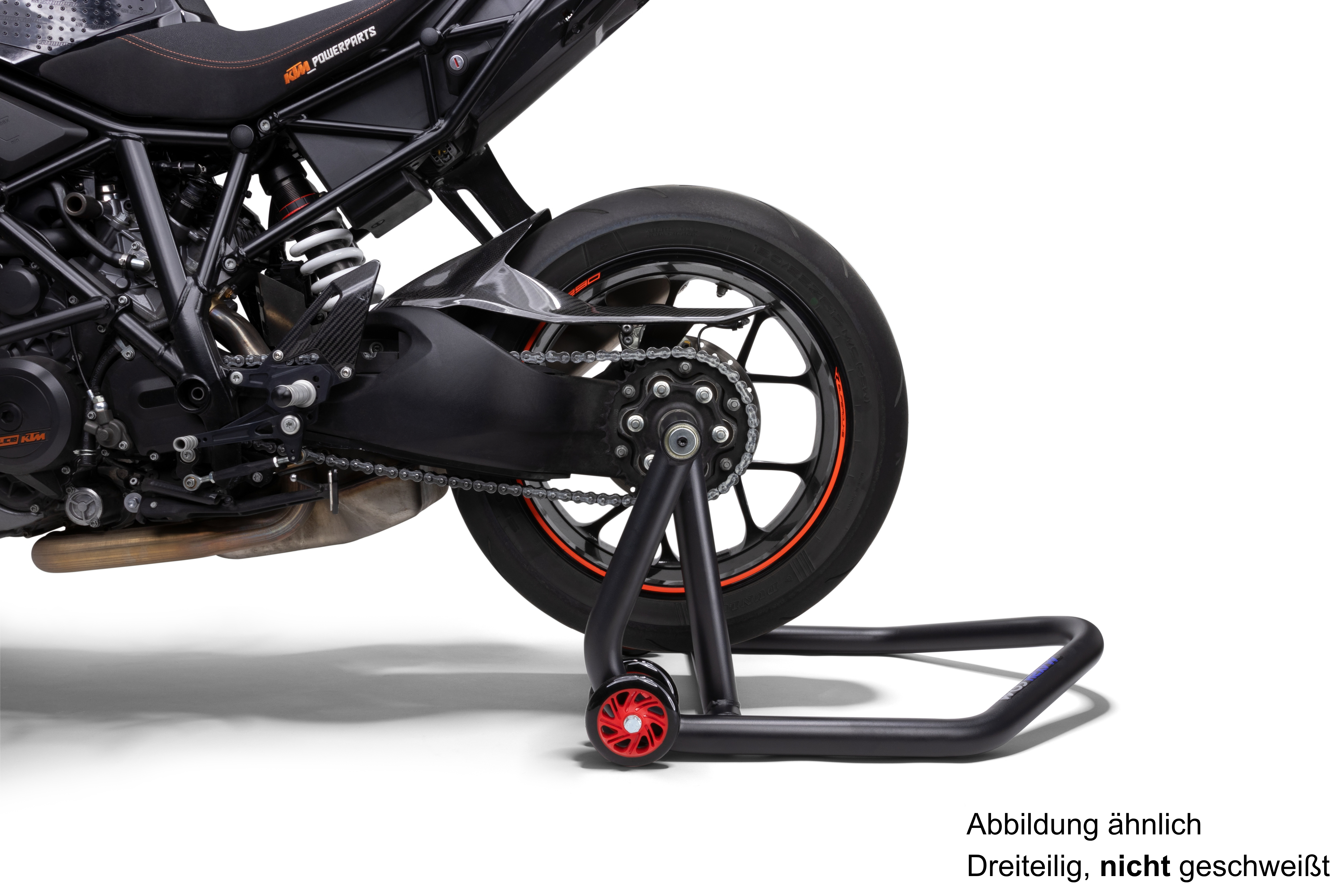 MAX2H Einarmständer mit 38,5 mm Pin für Ducati