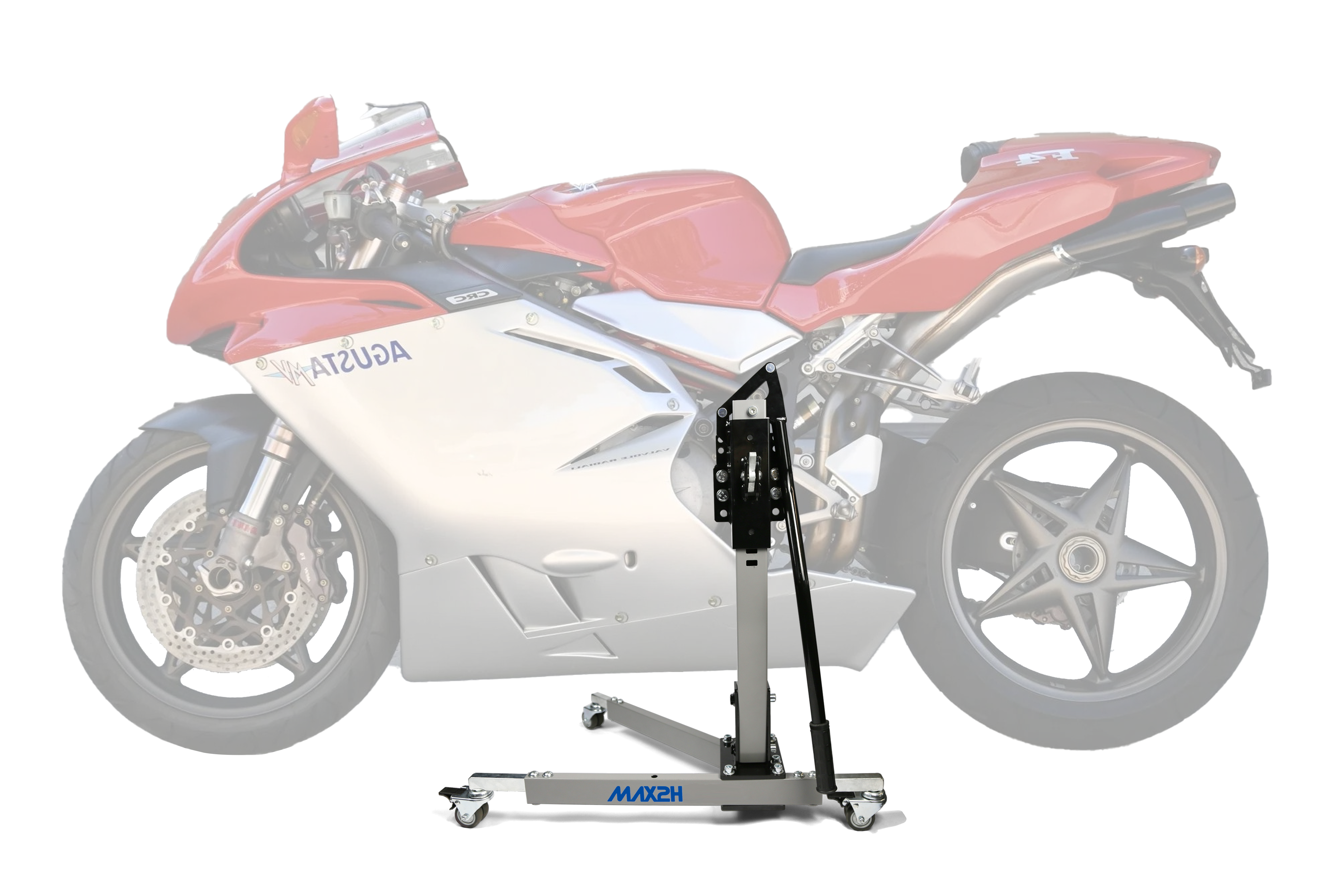 MAX2H Zentralständer EVOLIFT für MV Agusta F4 750 (1999 - 2004) - grau