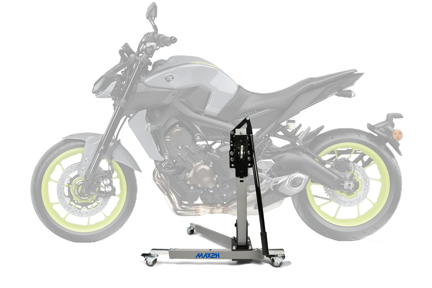 MAX2H® Zentralständer für YAMAHA MT-09 (EURO 4) (2017 - 2020) - grau