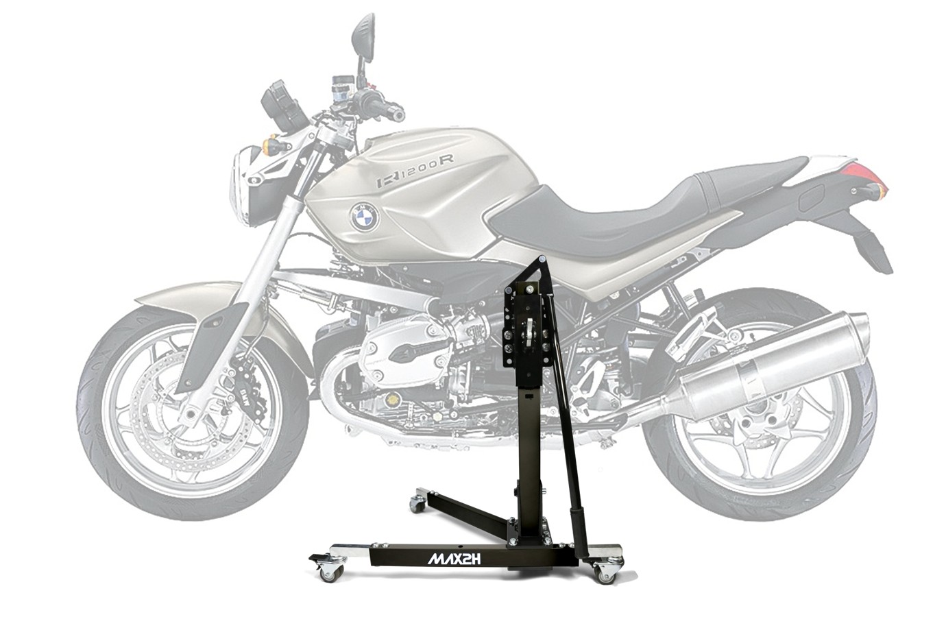 MAX2H® Zentralständer für BMW R 1200 R (2006 - 2010) - schwarz