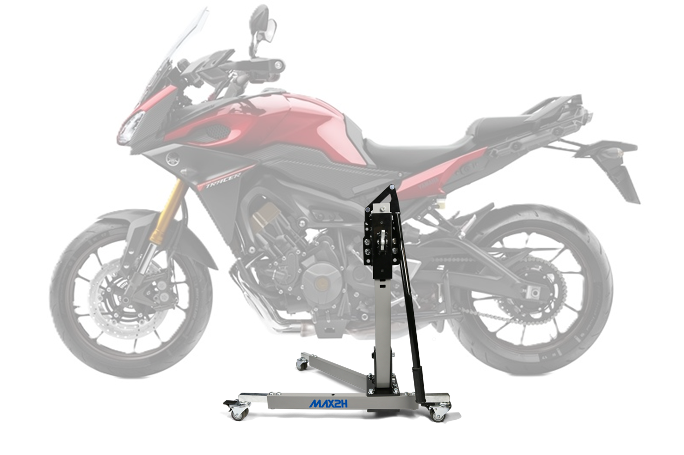 MAX2H® Zentralständer für YAMAHA MT-09 TRACER (2015 - 2016) - grau