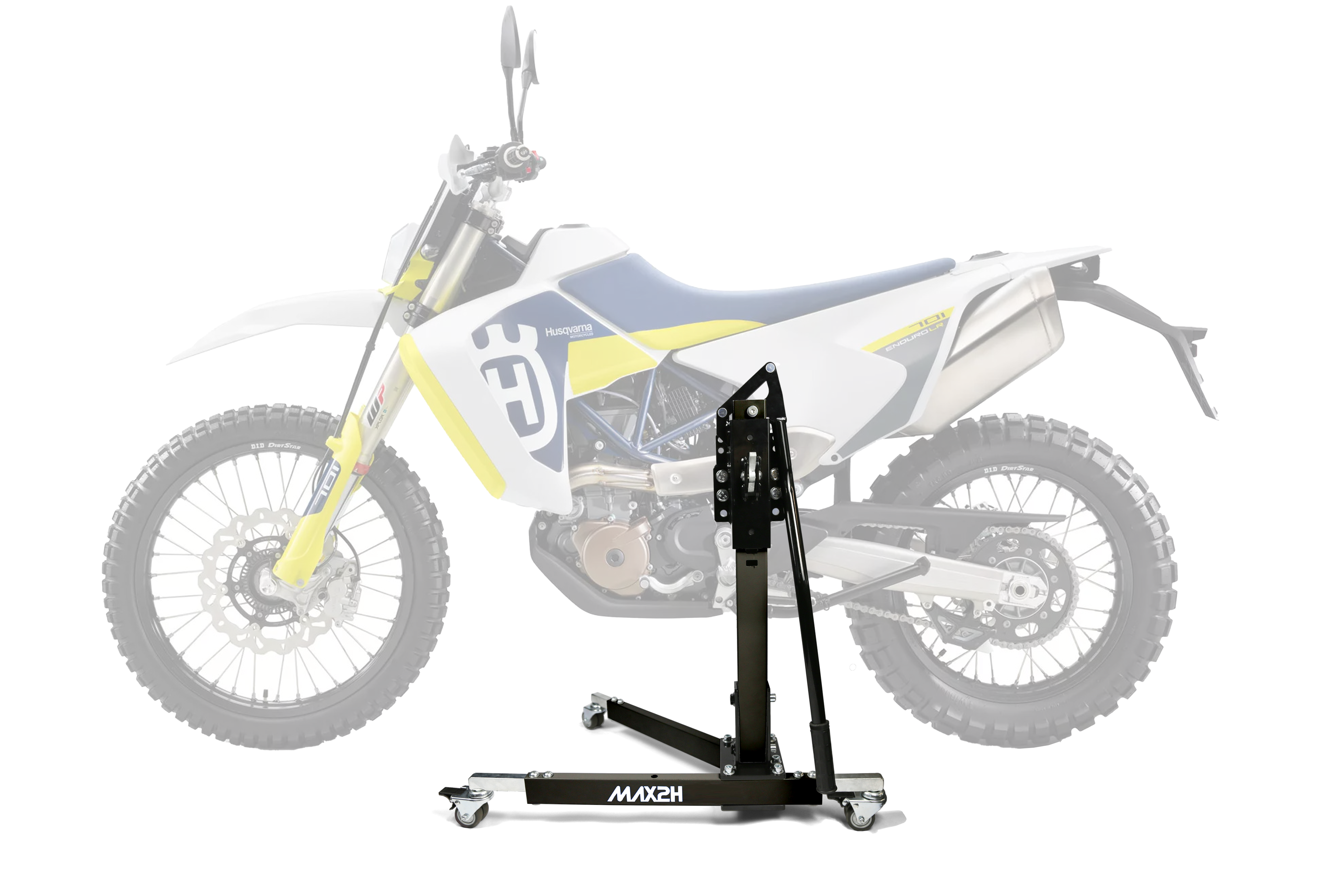 MAX2H Zentralständer EVOLIFT für HUSQVARNA 701 ENDURO (EURO 5) (2021 - ) - schwarz