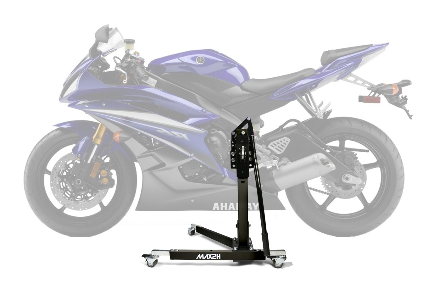 MAX2H® Zentralständer für YAMAHA YZF-R6 (2006-2007) - schwarz