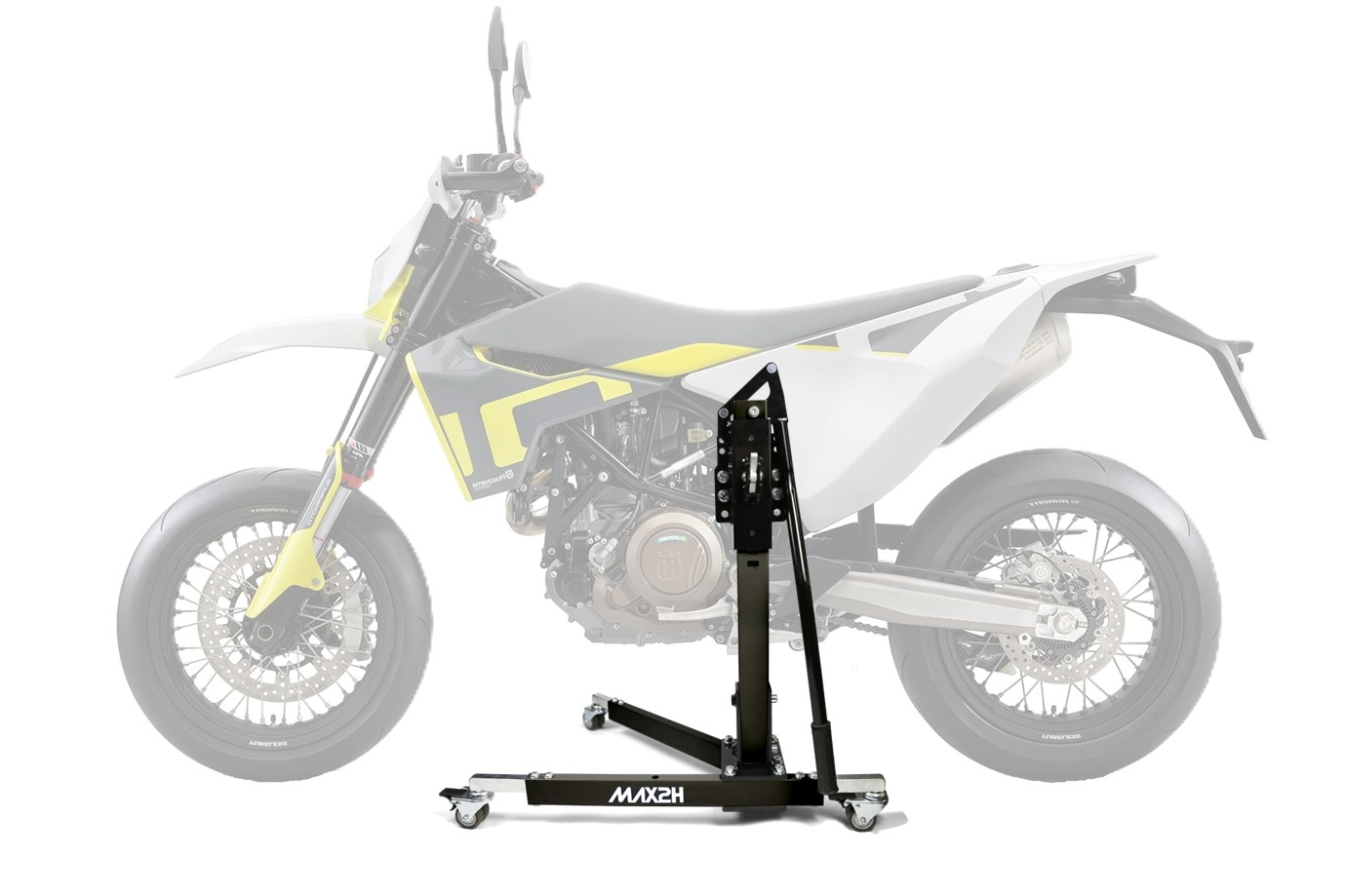 MAX2H Zentralständer EVOLIFT für HUSQVARNA 701 SUPERMOTO (EURO 5) (2021 - ) - schwarz