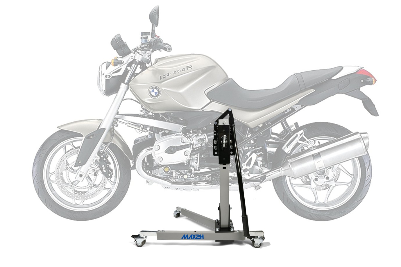 MAX2H Zentralständer EVOLIFT für BMW R 1200 R (2006 - 2010) - grau