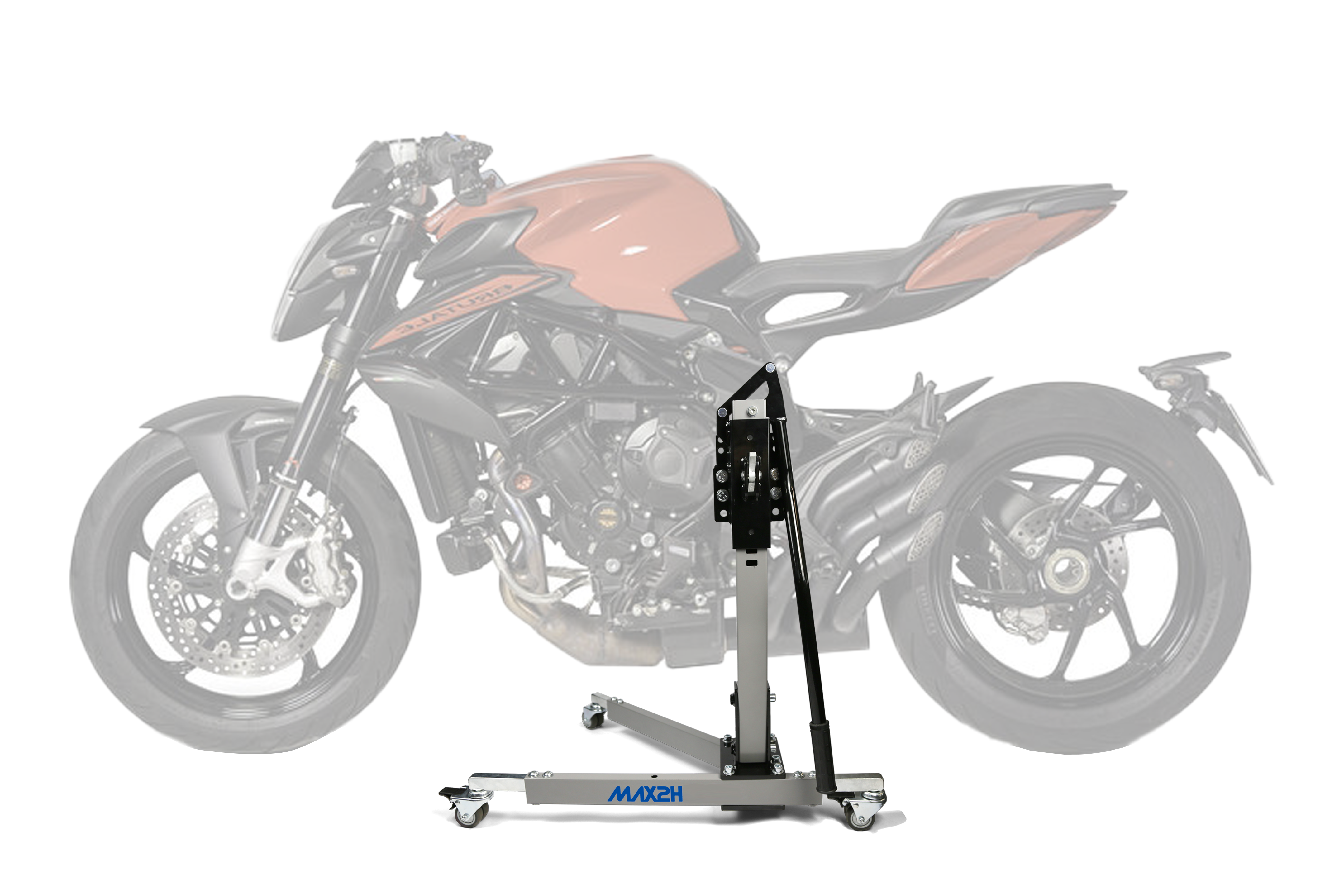 MAX2H Zentralständer EVOLIFT für MV Agusta BRUTALE 800 (2016 - ) - grau
