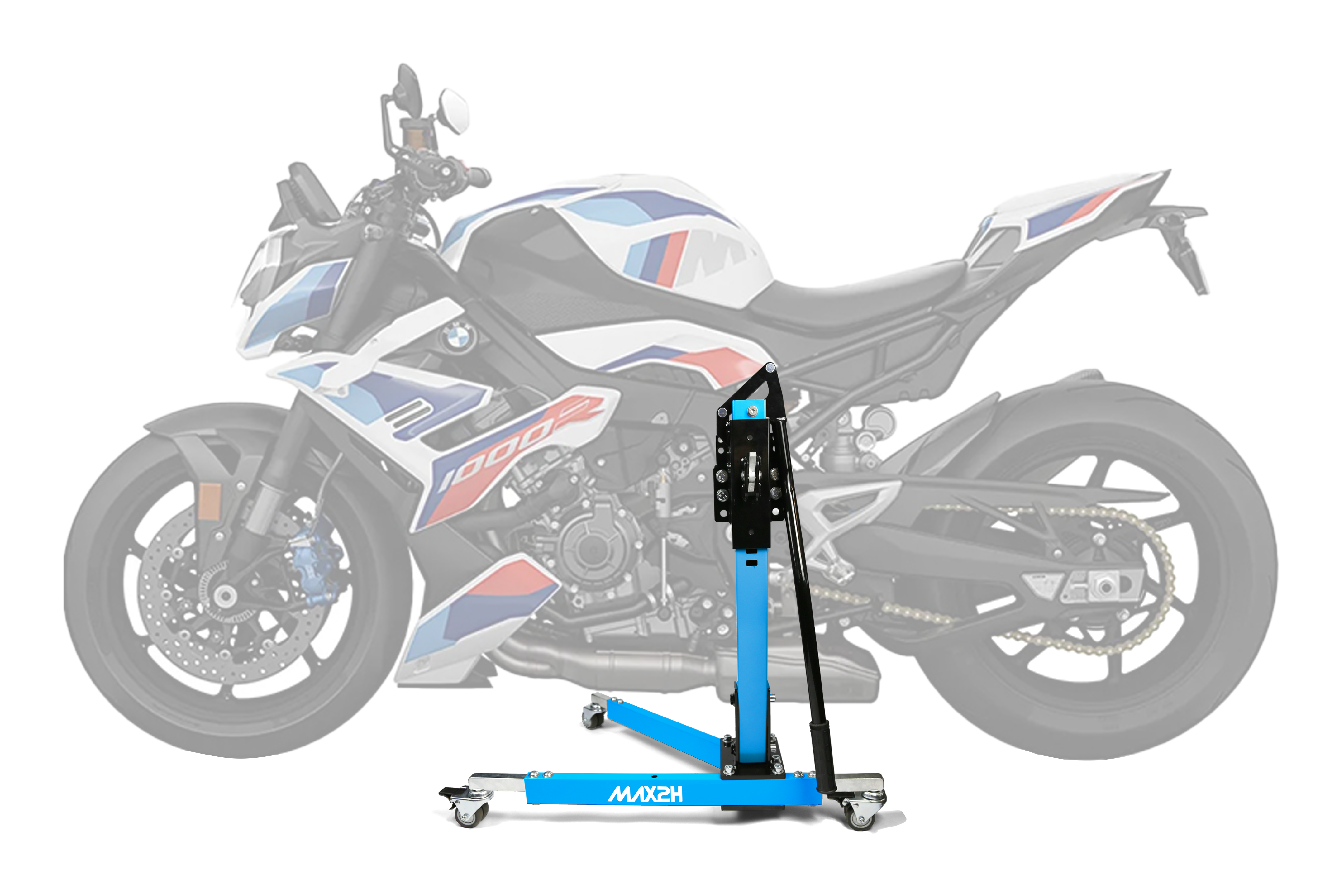 MAX2H® Zentralständer für BMW M 1000 R (2023 -) - blau