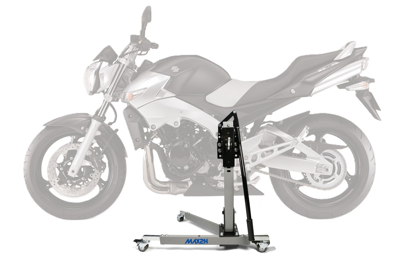MAX2H Zentralständer EVOLIFT für SUZUKI GSR 600 (2006 - 2011) - grau