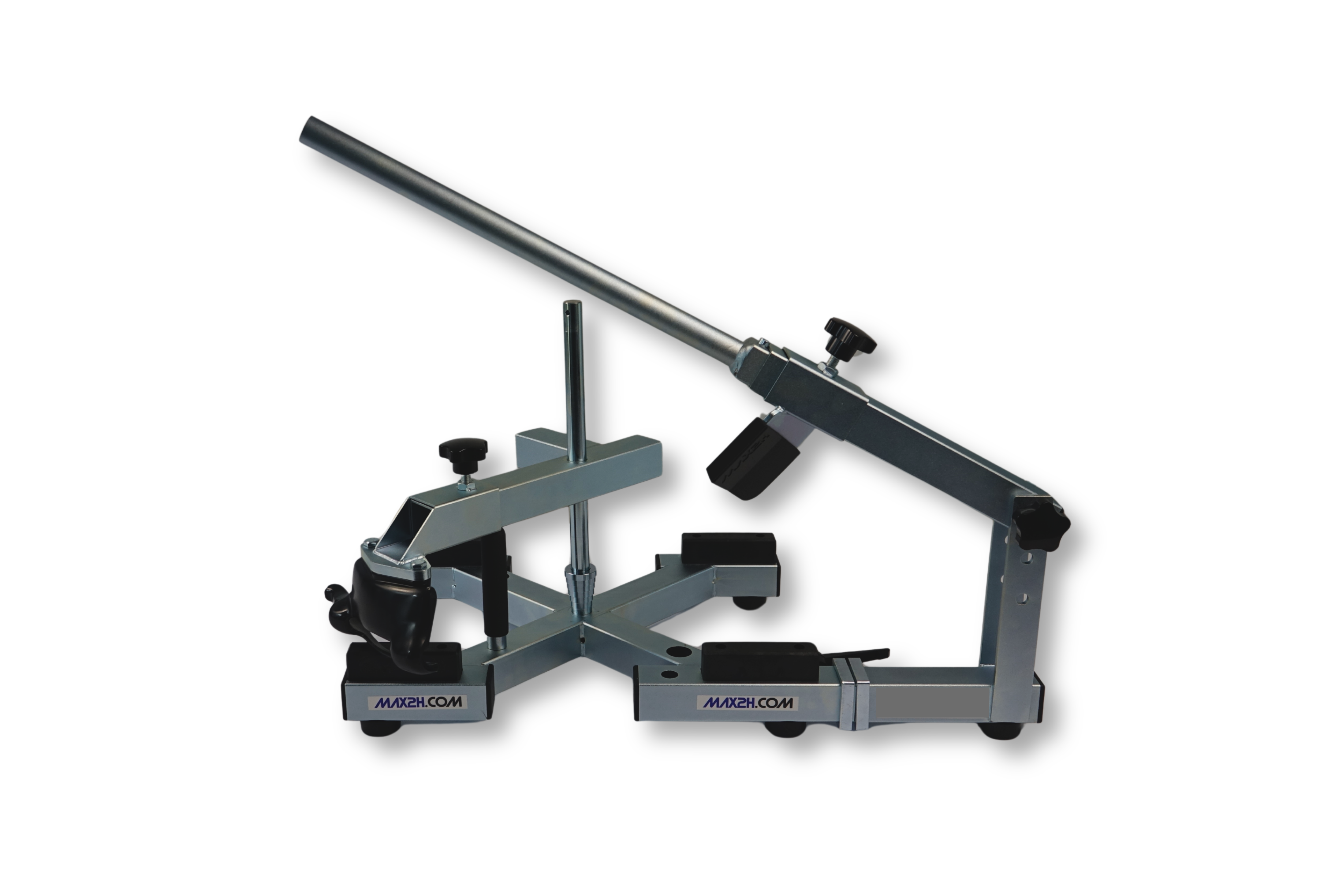 MAX2H® Reifenmontiergerät MG-X Plus mit Wuchtbock, Starterpaket (Klebegewicht schwarz) und Tasche