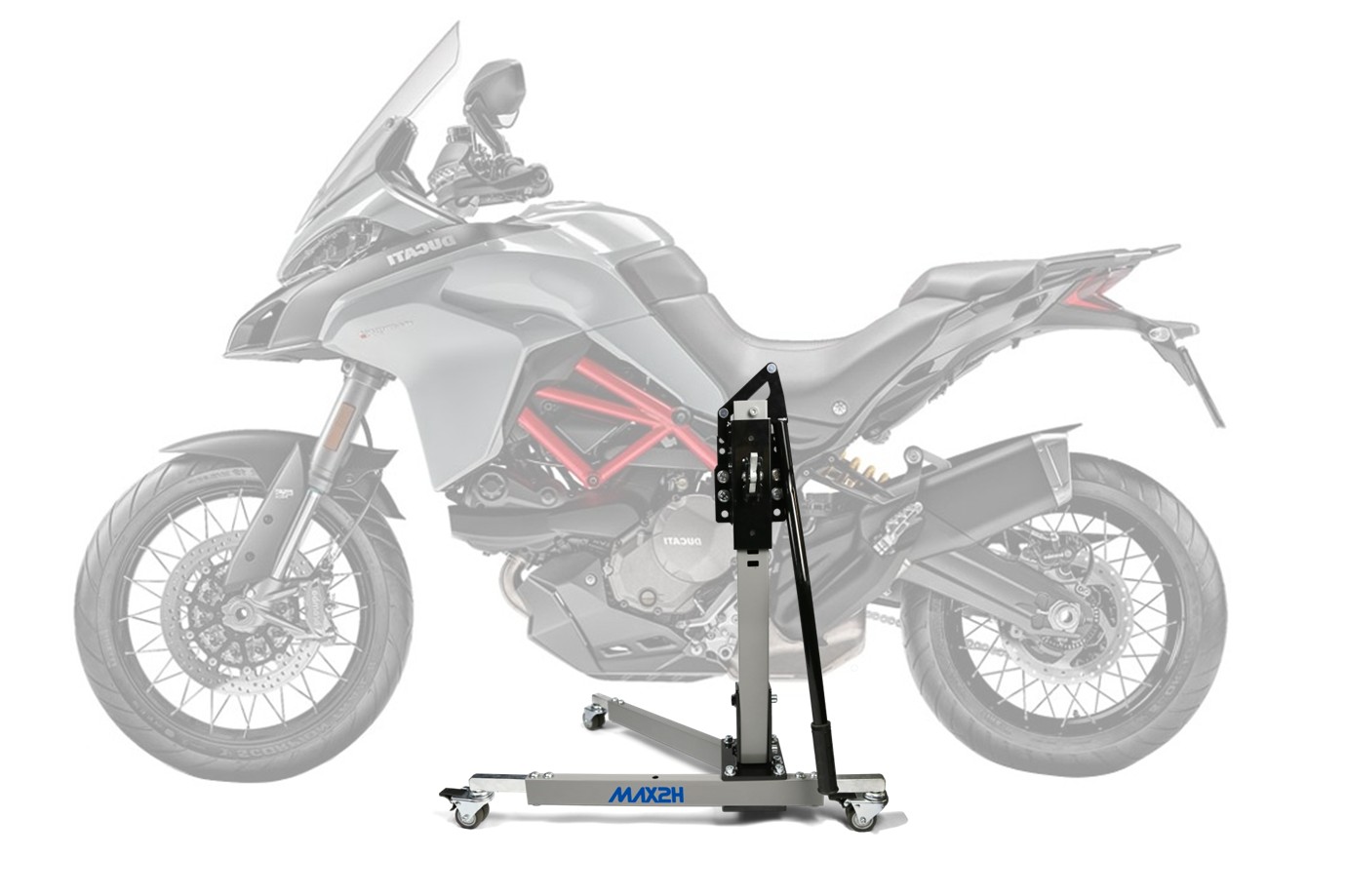 MAX2H® Zentralständer für DUCATI MULTISTRADA 950 S SW (2019 - 2020) - grau