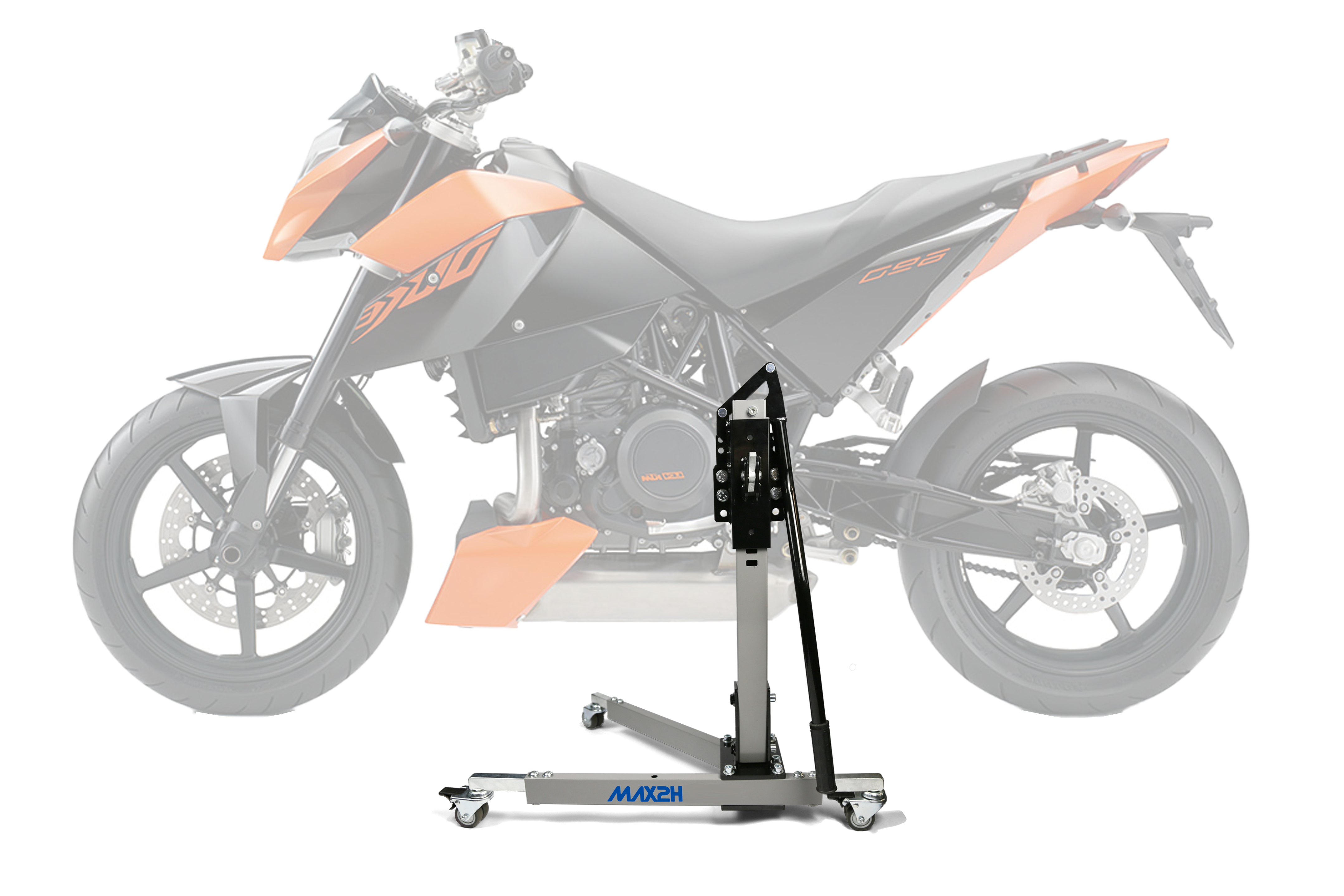MAX2H Zentralständer EVOLIFT für KTM 690 DUKE (2008 - 2009) - grau