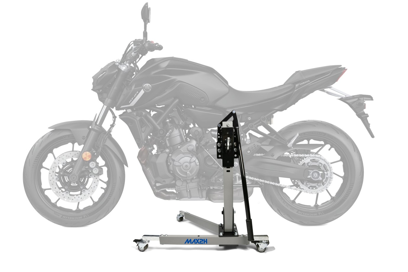 MAX2H® Zentralständer für YAMAHA MT-07 PURE (2023 - ) - grau