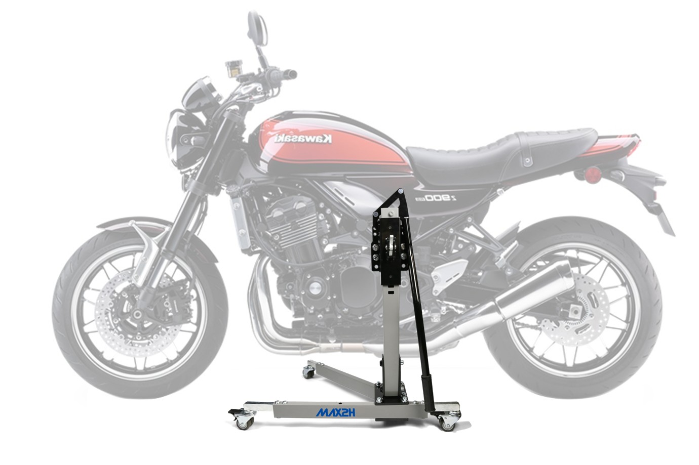 MAX2H Zentralständer EVOLIFT für KAWASAKI Z 900 RS (EURO 4) (2018 - 2020) - grau