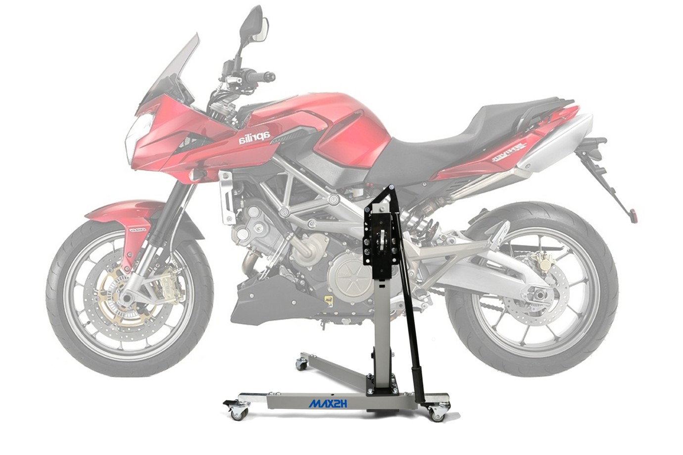 MAX2H Zentralständer EVOLIFT für APRILIA SHIVER 750 GT (2008 - 2016) - grau