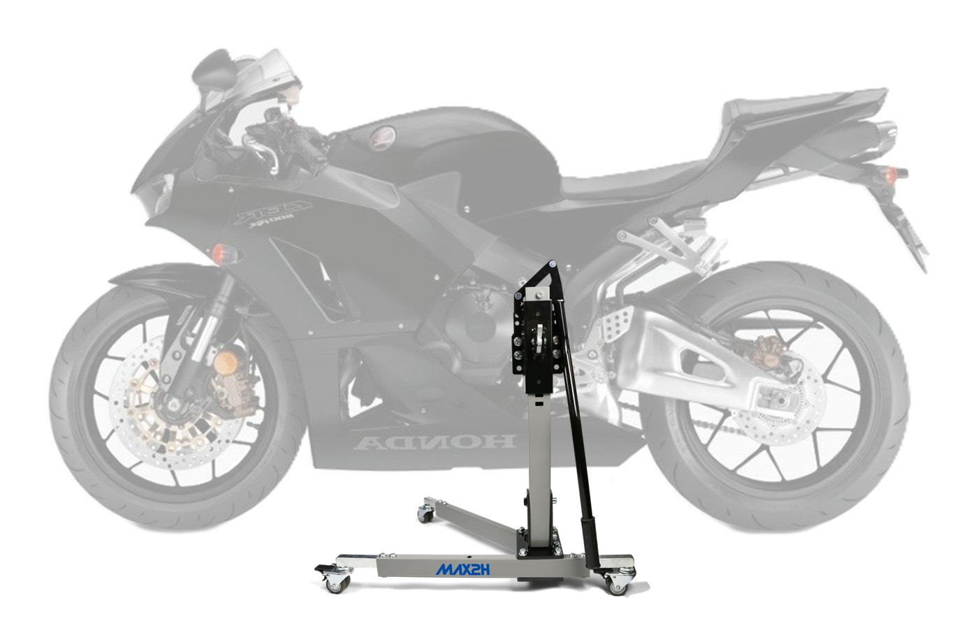 MAX2H Zentralständer EVOLIFT für HONDA CBR 600 RR (2013 - 2016) - grau