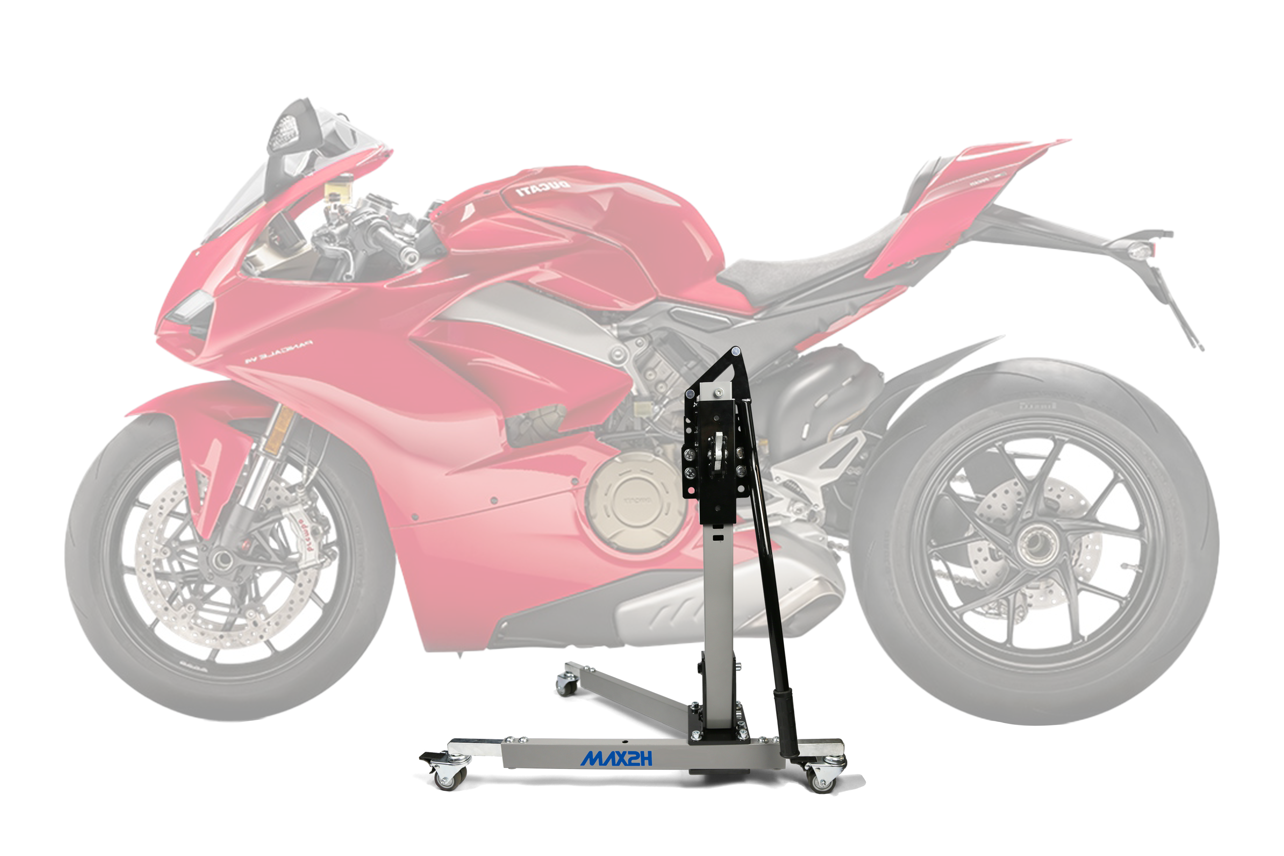 MAX2H® Zentralständer für DUCATI PANIGALE 1100 V4 (2018 -) - grau