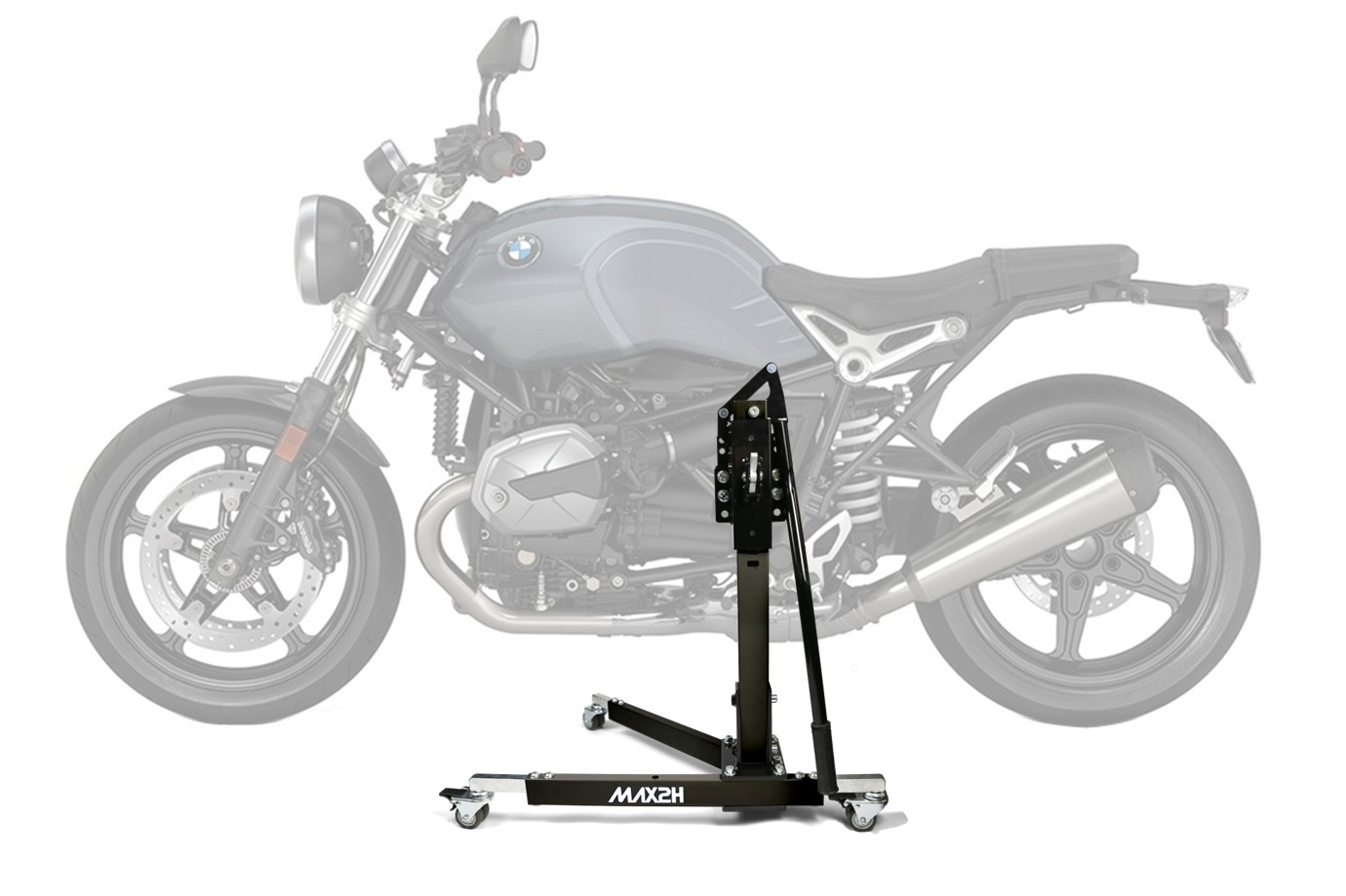 MAX2H® Zentralständer für BMW R NINET PURE (EURO 5) (2021 - 2023) - schwarz