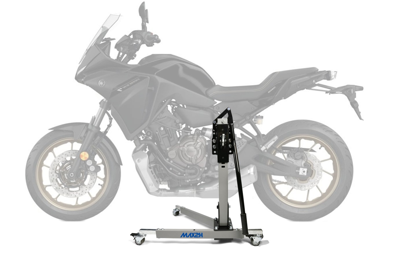 MAX2H® Zentralständer für YAMAHA MT-07 TRACER 7/GT (2023 - ) - grau