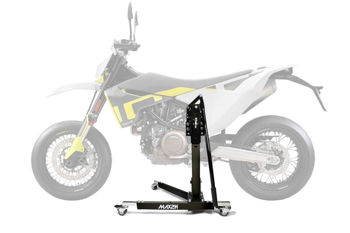 MAX2H Zentralständer EVOLIFT für HUSQVARNA 701 SUPERMOTO (EURO 4) (2017 - 2020) - schwarz