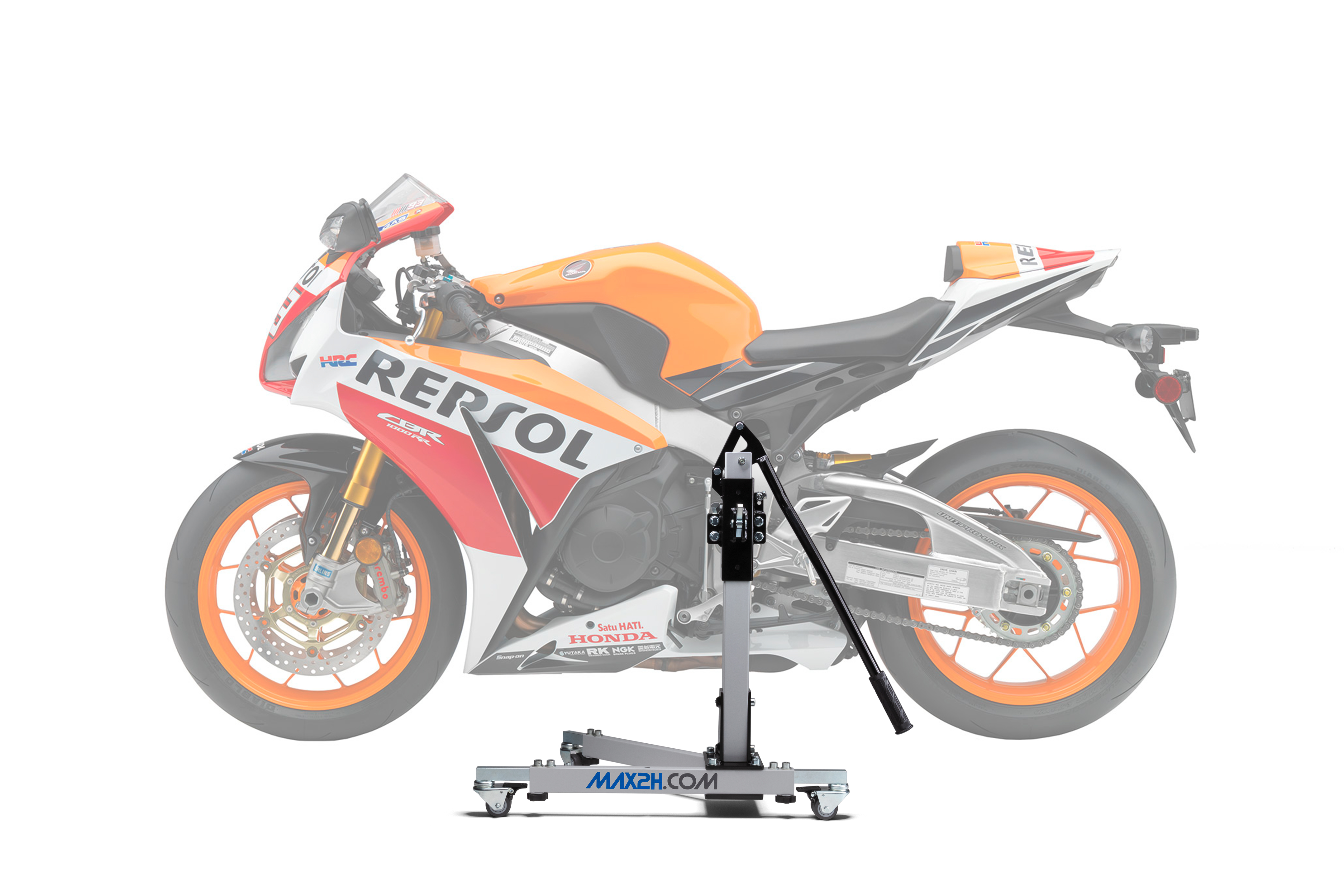 MAX2H Zentralständer EVOLIFT für Honda CBR 1000RR (SC57) 04-07