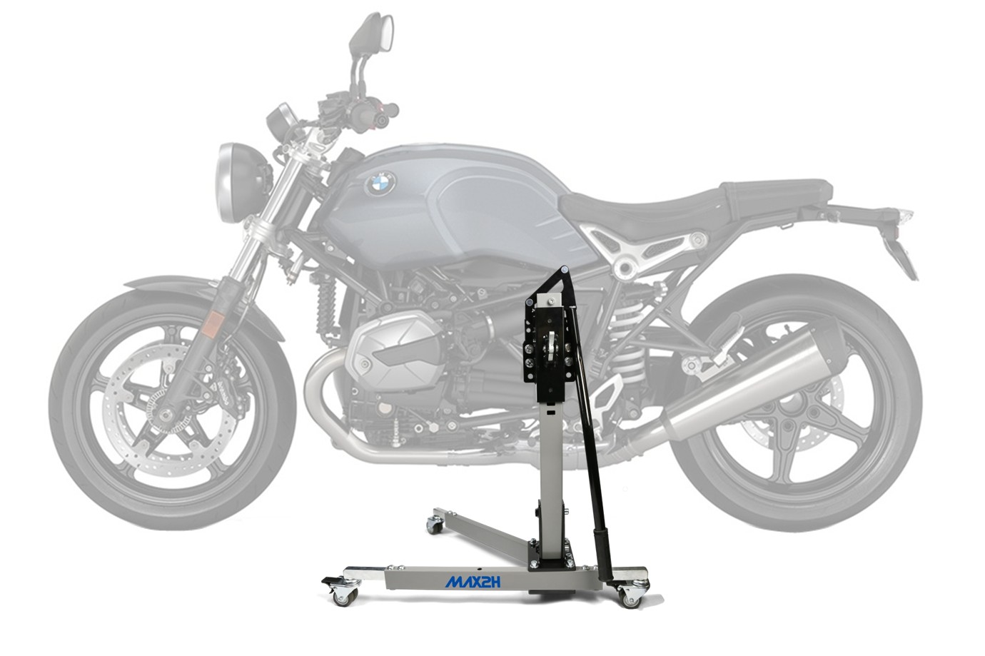 MAX2H® Zentralständer für BMW R NINET PURE (EURO 5) (2021 - 2023) - grau