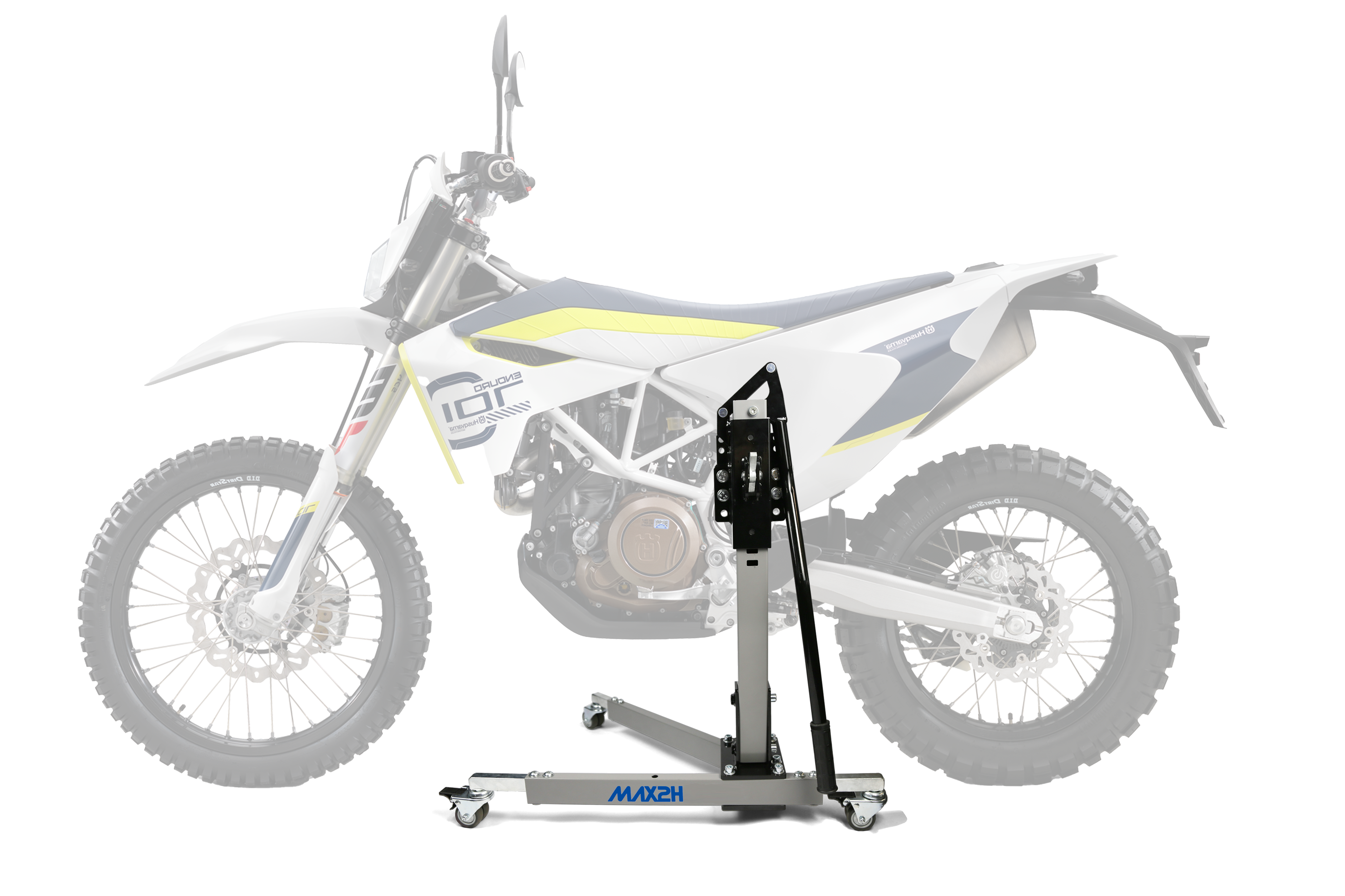 MAX2H Zentralständer EVOLIFT für HUSQVARNA 701 ENDURO (EURO 4) (2017 - 2020) - grau